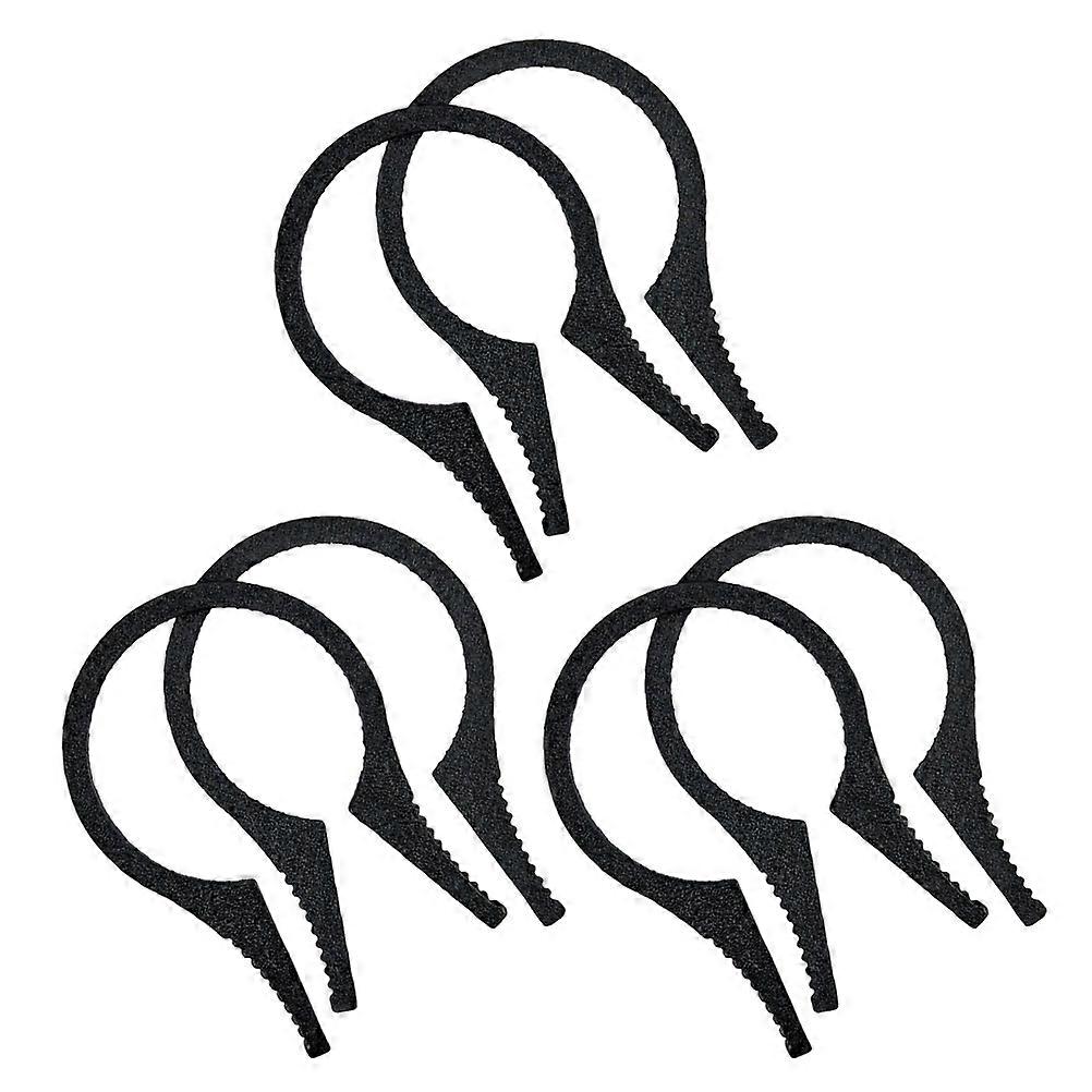 Camera Filter Wrench 6Pcs 10X6.2X0.6CM Black Useful For Lens Maintenance Designed For Professional Photographers