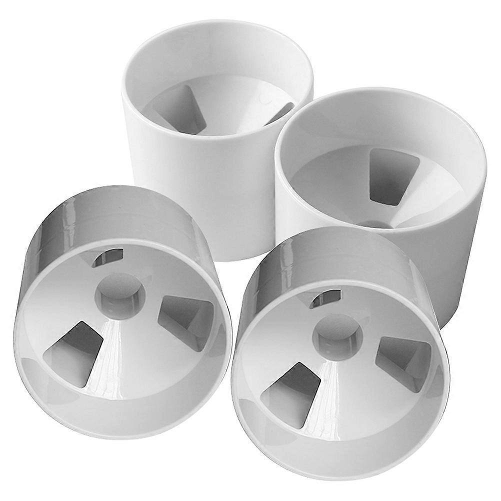 Golfing Supplies 4Pcs Golfs Hole Putting Cup Training Tool White Circular Practical For Indoor Practice