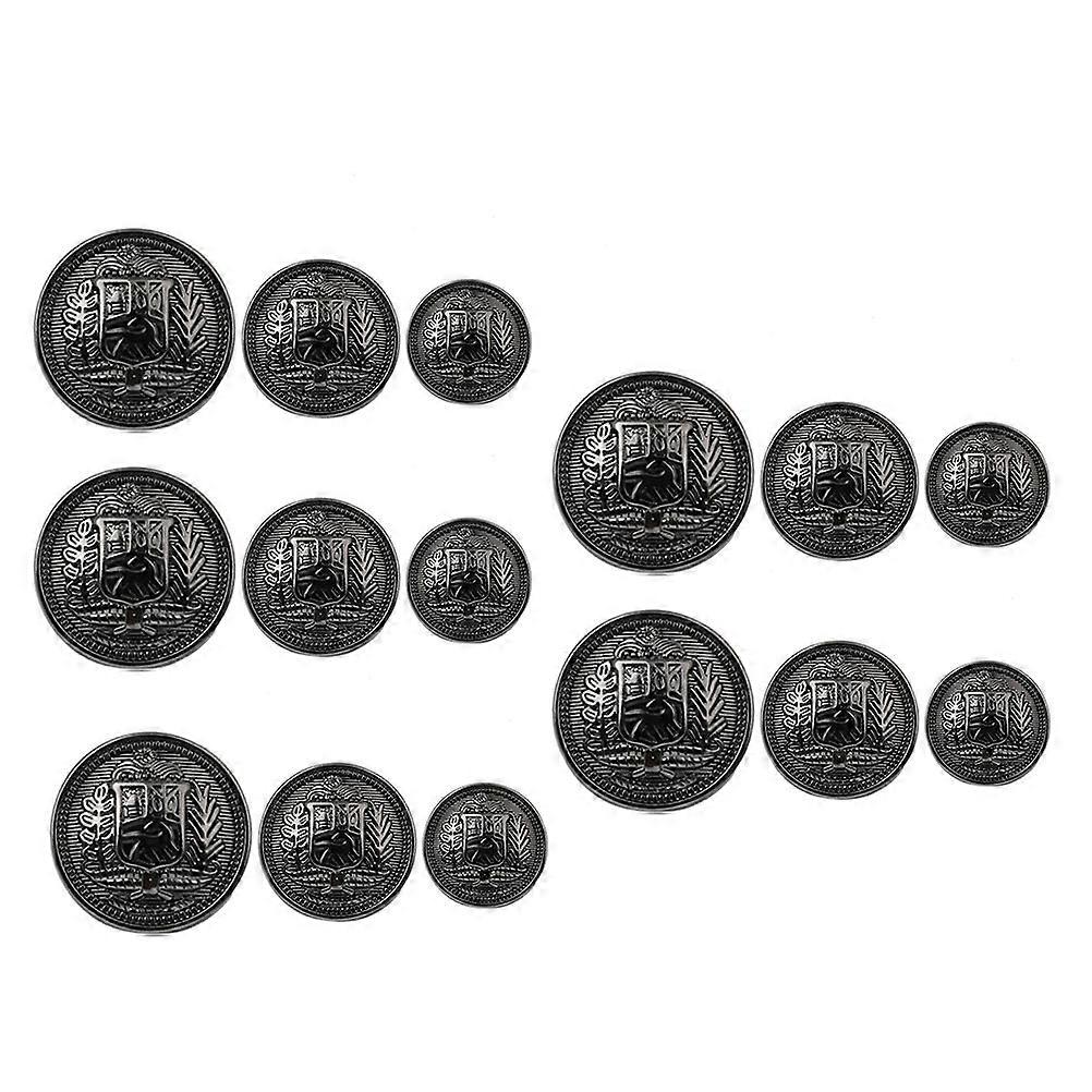 Metalbutton Button Decoration British Style Diy Projects 25.0mm 30Pcs
