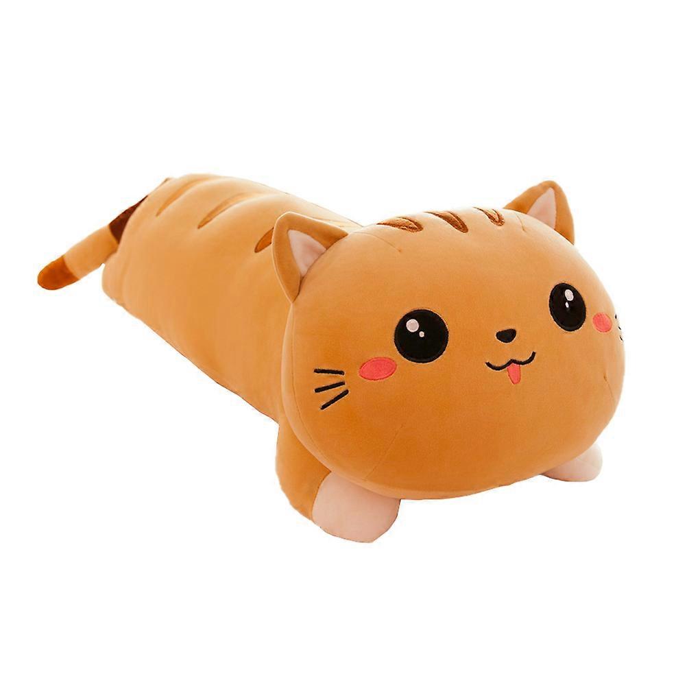 Realistic Stuffed Kitten Pillow Toy For Children Cuddling And Companionship 1Pack