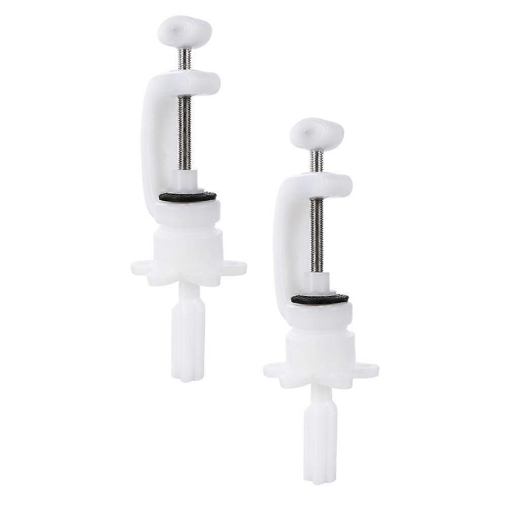 Wig Holder Mannequin Head Stand For Hairdressing Training 21X6.7Cm Adjustable Design High Durability 2Pcs