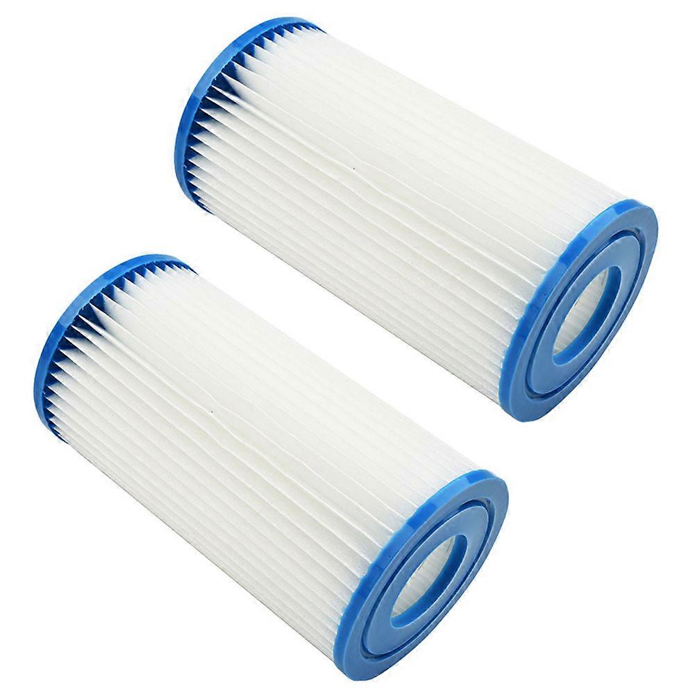 2 件泳池过滤器,带备件,适用于 Intex Easy - 设置 A 型或 C 型泳池易于保持清洁,高品质