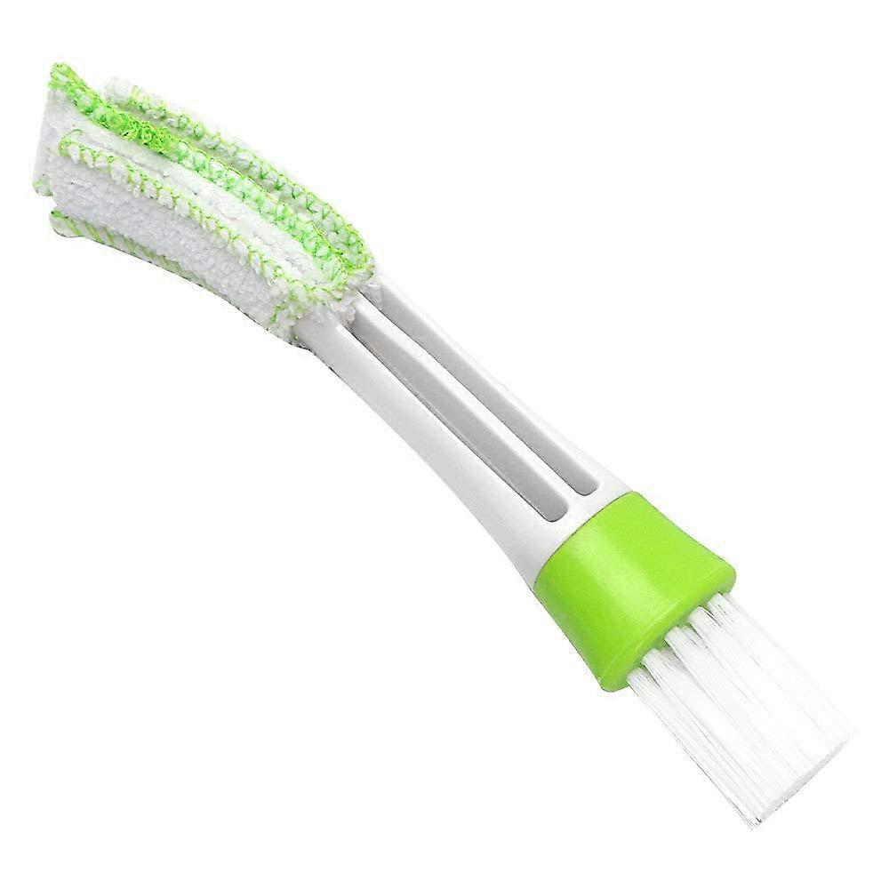 2-in-1 Vent Cleaner With Hard Brush For Quick And Gentle Inner Retraction Of Vent Openings