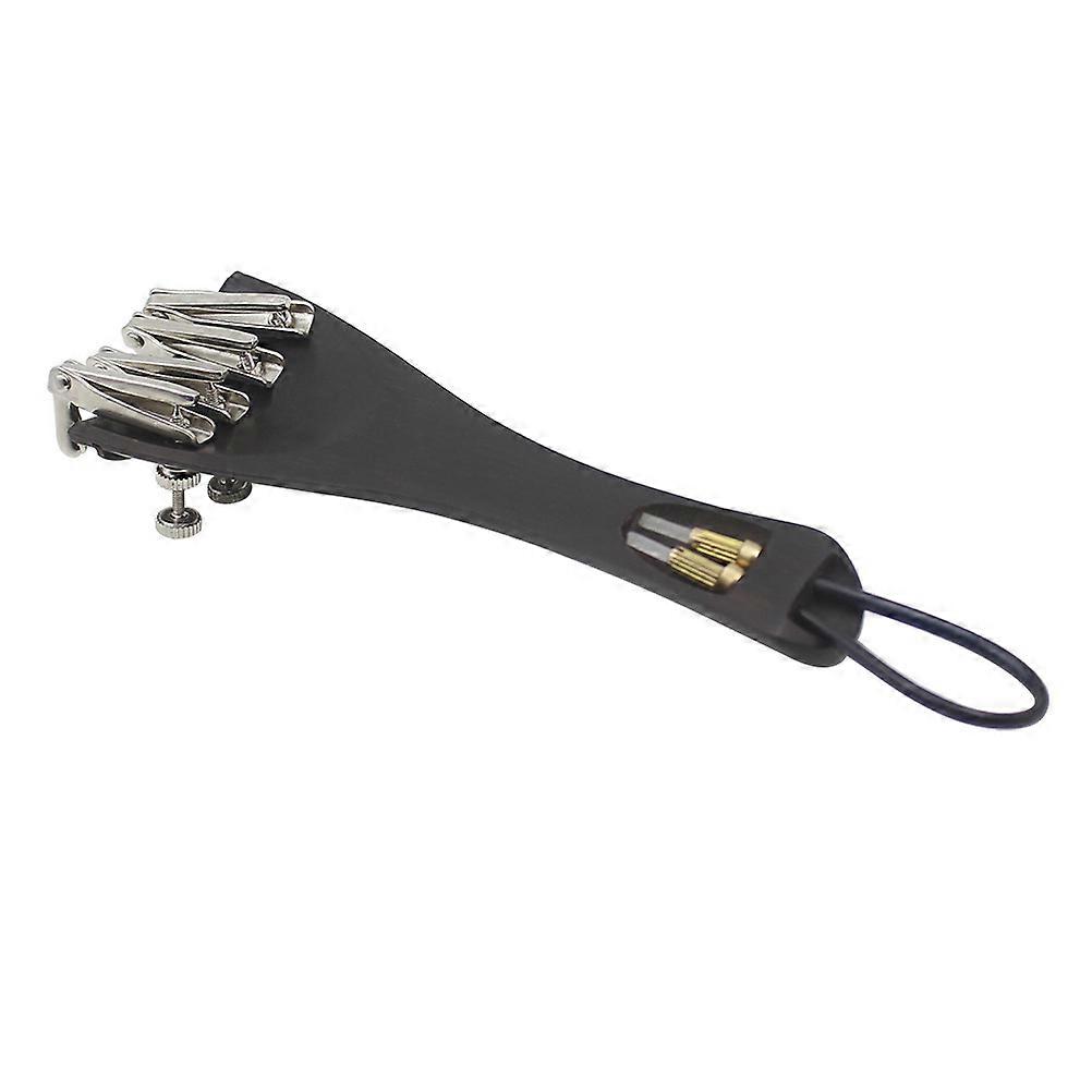 1 Set Ebony Violin Accessories   String, Board, Tail Rope, Fine Tuning Tools, Durable Material for Easy Replacement