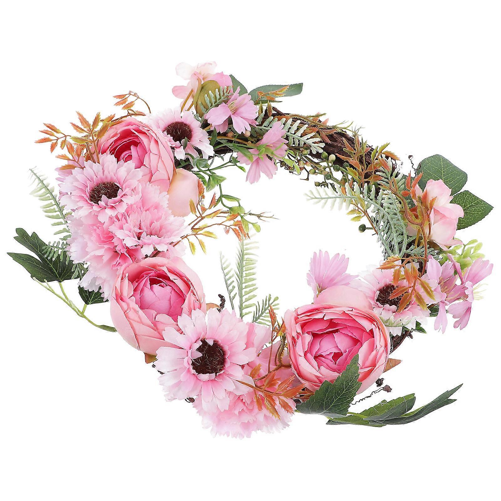 Practical Hanging Wreath, Safe and for Year-round Display