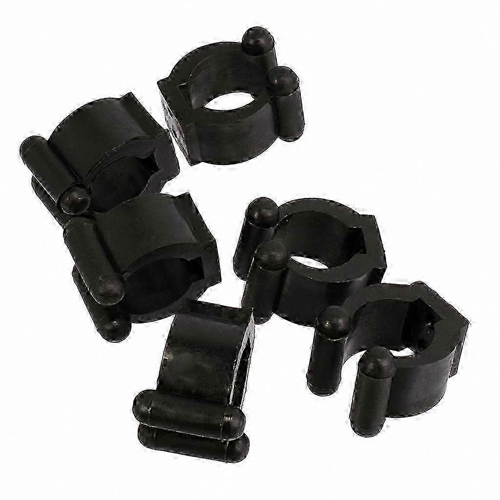 6-Pack Durable Billiard Rack Clips for Pool Cue Stick Storage and Organization