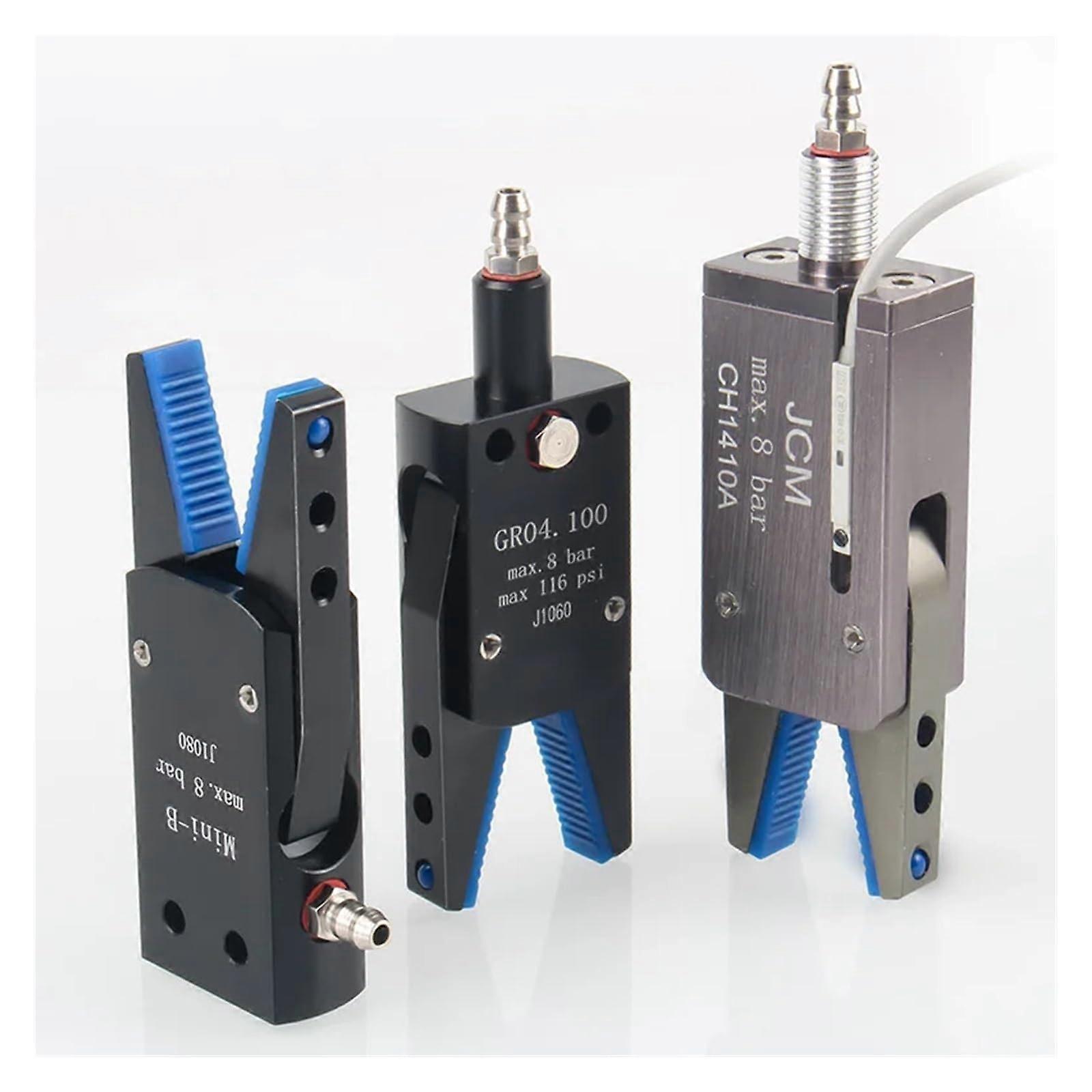 Pneumatic Clamp J1080/1060 with Silicone Pad Manipulator Water Spray Clamp for Industrial Robots Mini C with Switch