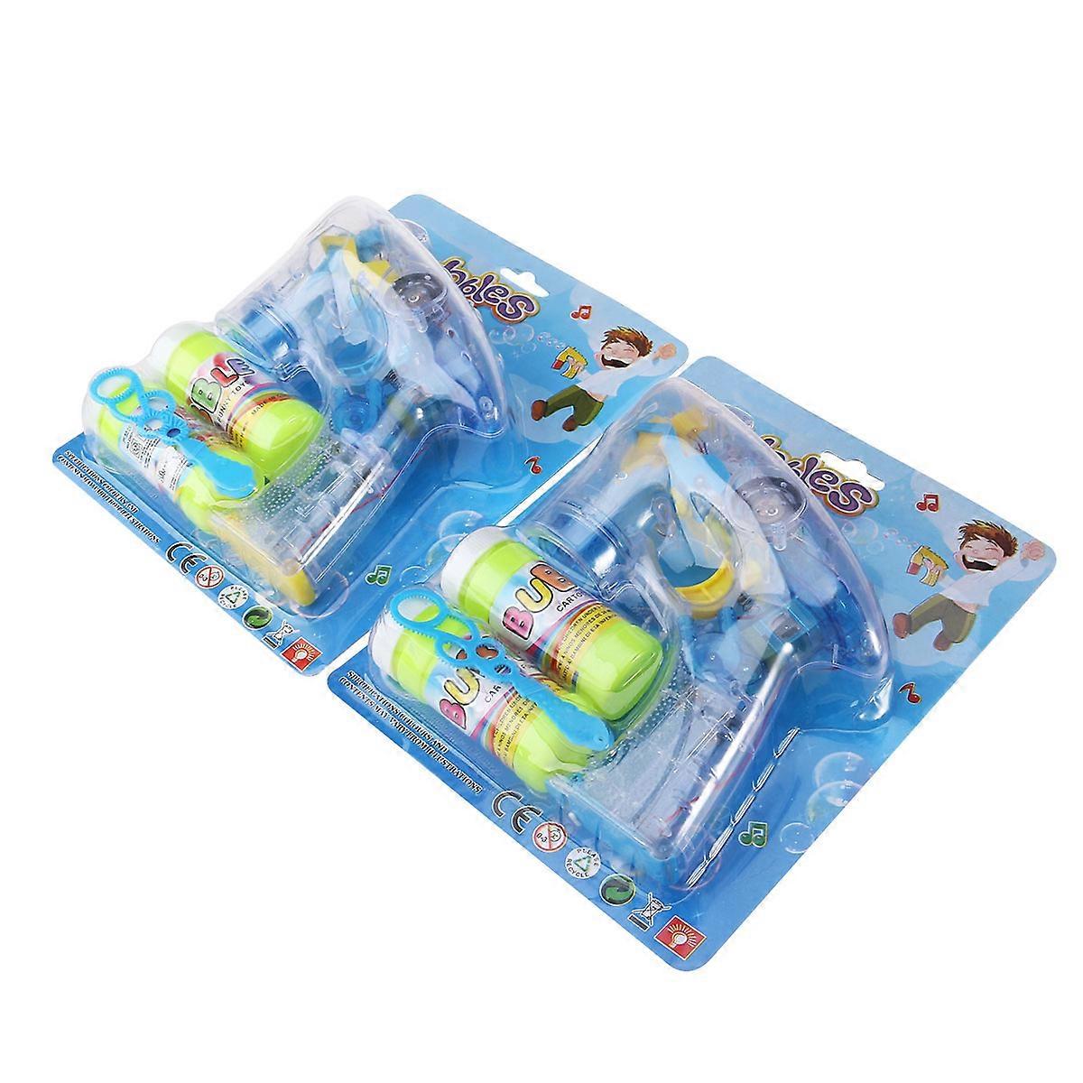 Lighted Electric Bubble Maker For Children Picnics Safe And - Design 1Pcs