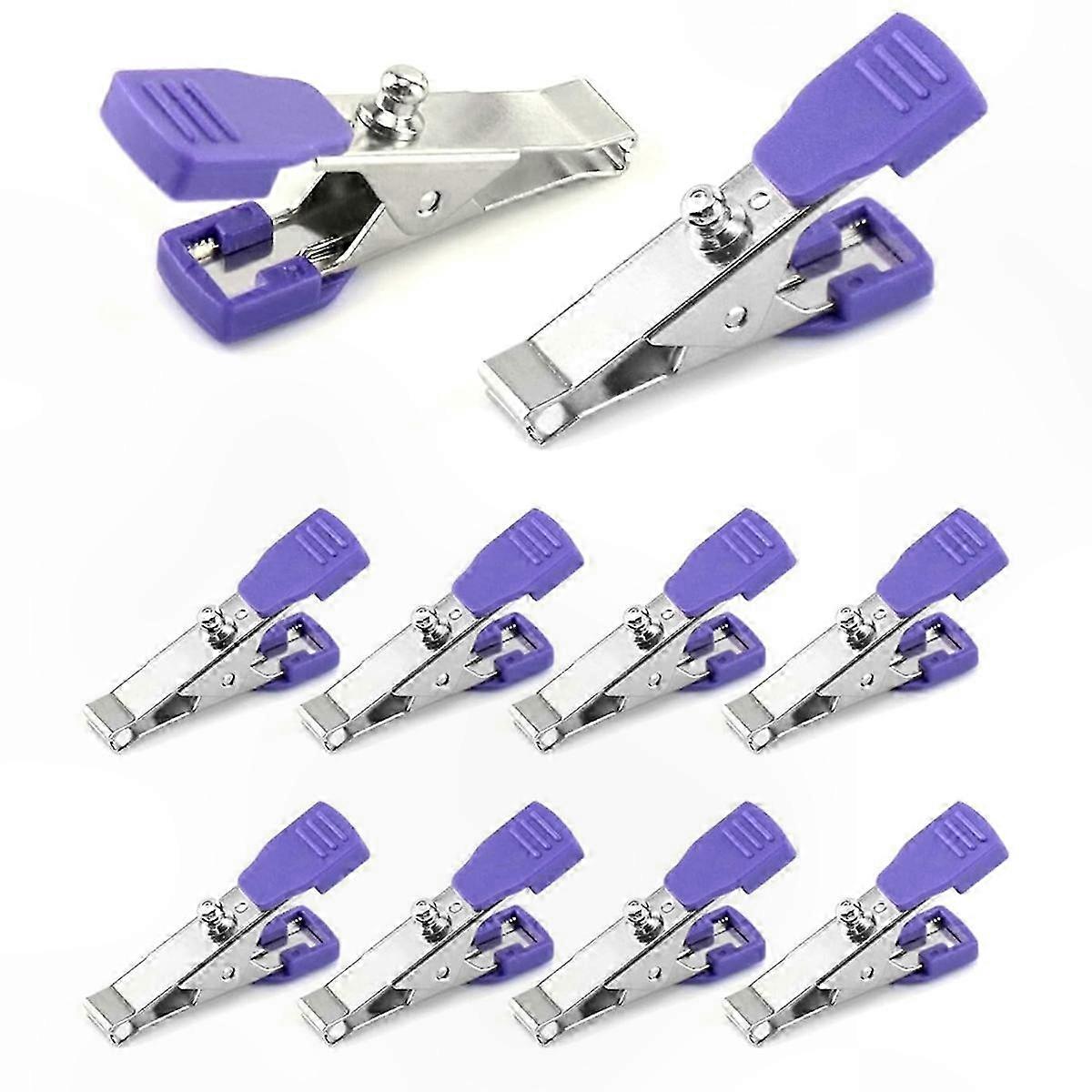 Medical Electrode Clips, 10-Pack for Veterinary Use