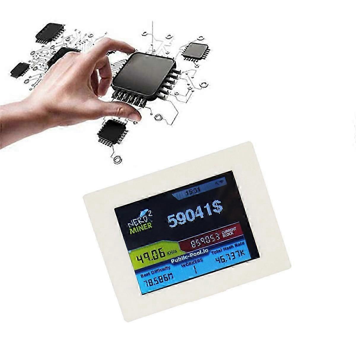 Nerdminer V2 Miner 2.8 Inch LCD Display