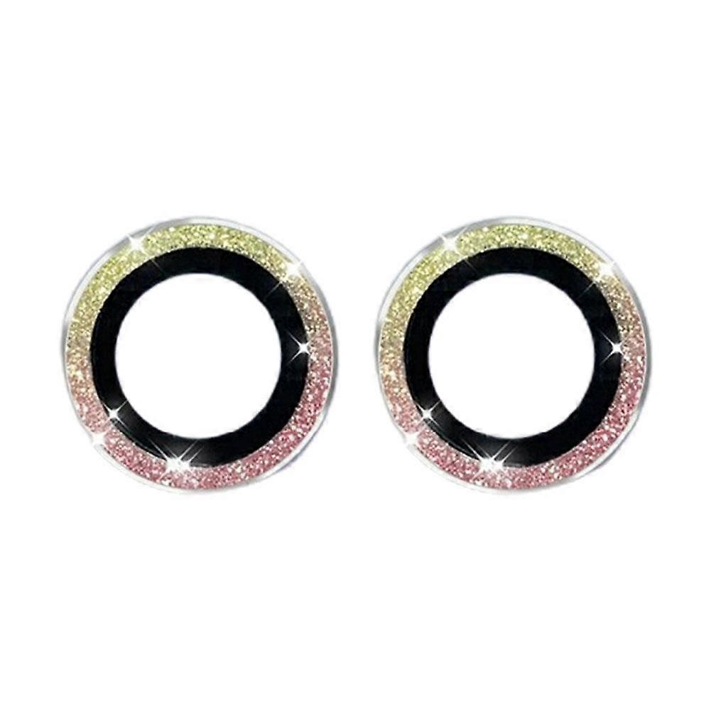 Protection d'objectif pour Samsung Galaxy Flip 5 (lot de 2) : verre trempé, anneau métallique, protection maximale, compatible avec les coques, HD transparent.