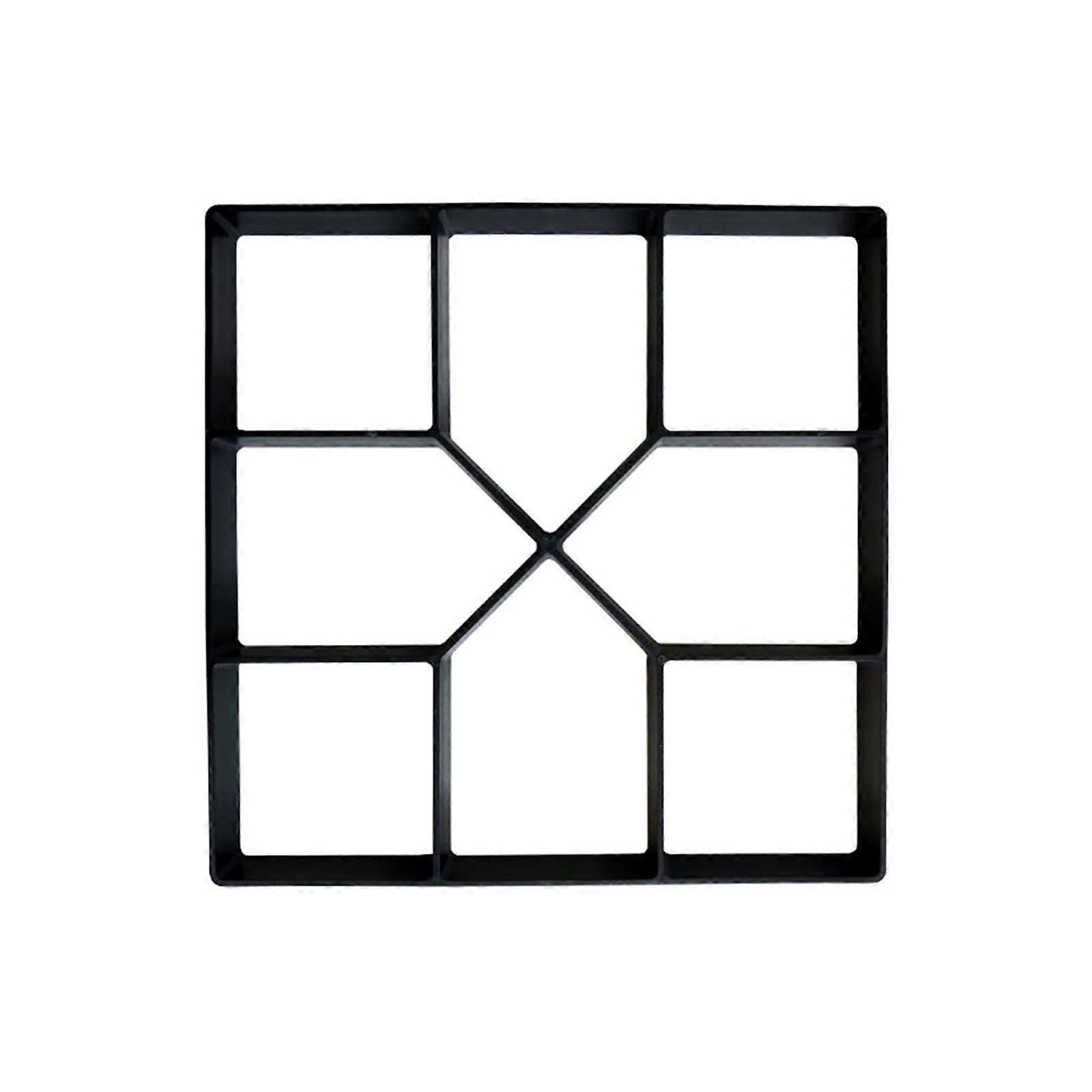 Paving Mould DIY Garden Pavement Mould Manual Paving Concrete Moulds Path Maker Reusable Colour A