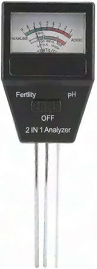 2 in 1 High Accuracy PH & Moisture Tester for Plants - Soil Acidity & Fertility Measurement
