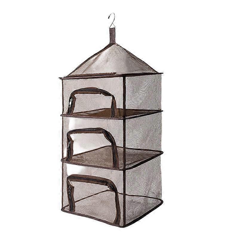 Outdoor folding drying net, four - layer multifunctional, 39cm*39cm*100cm, outdoor drying rack