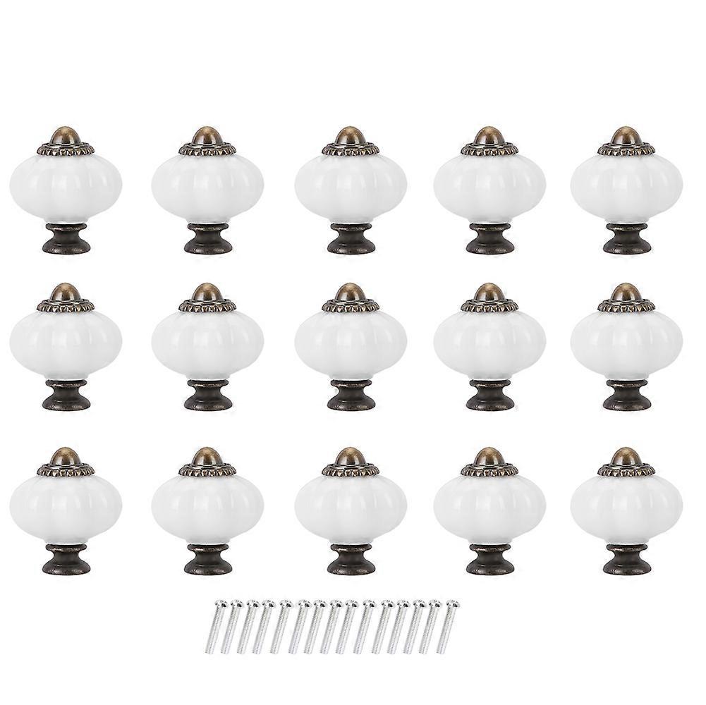 15 Lantern Shaped Pulls for Doors, Drawers, Cabinets, Cupboards (Small)