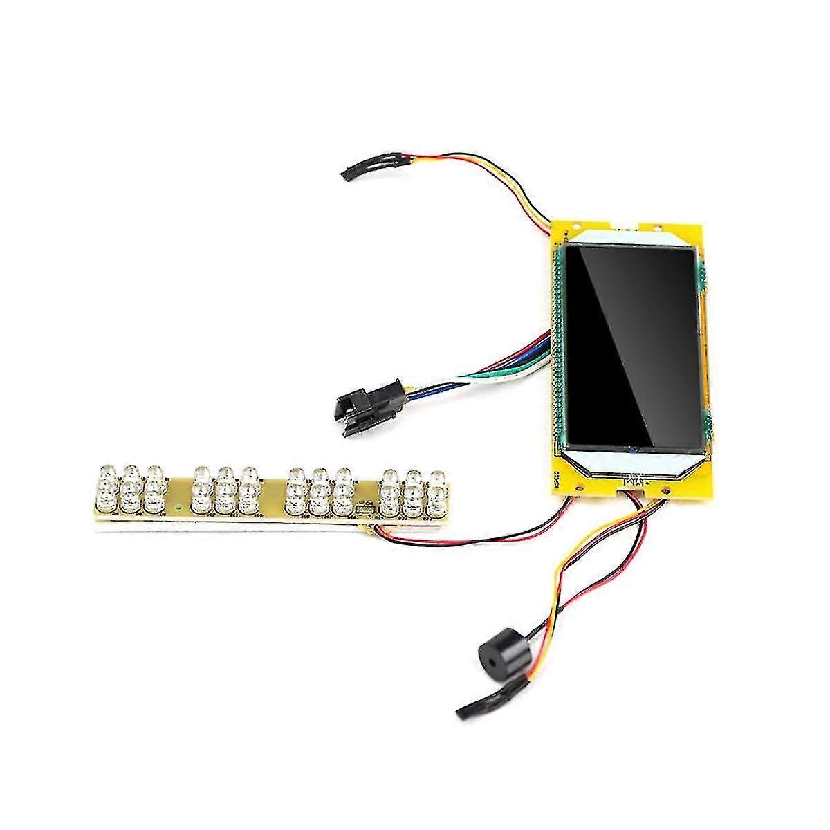 Electric Scooter 8 Inch LCD Screen Replacement Display - LED Accessory Kit Suitable for All Makes and Models