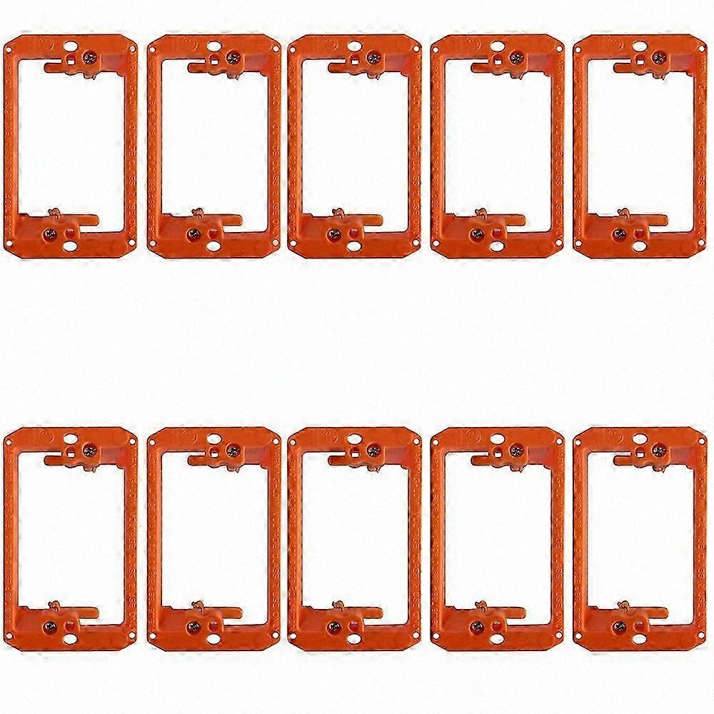 Low Voltage Mounting Bracket 1 Gang Multipurpose Drywall Mounting Wall Plate Bracket - (Single Gang