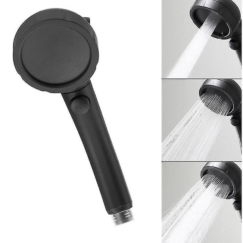 Bathroom Matte Black Hand Held Shower Head