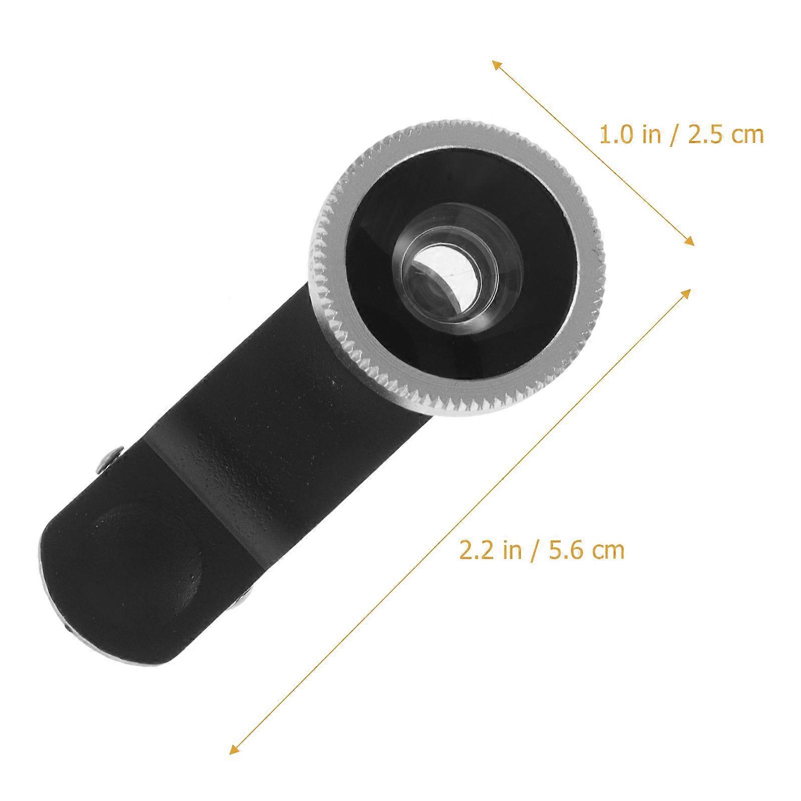 Universal Portable Cell Phone Camera Lens Super Wide Angle Lens Macro Lens and Fisheye Lens Clip on 3 in 1 Mobile Phone Lens for iPhone 6S/7/8/X (Silv