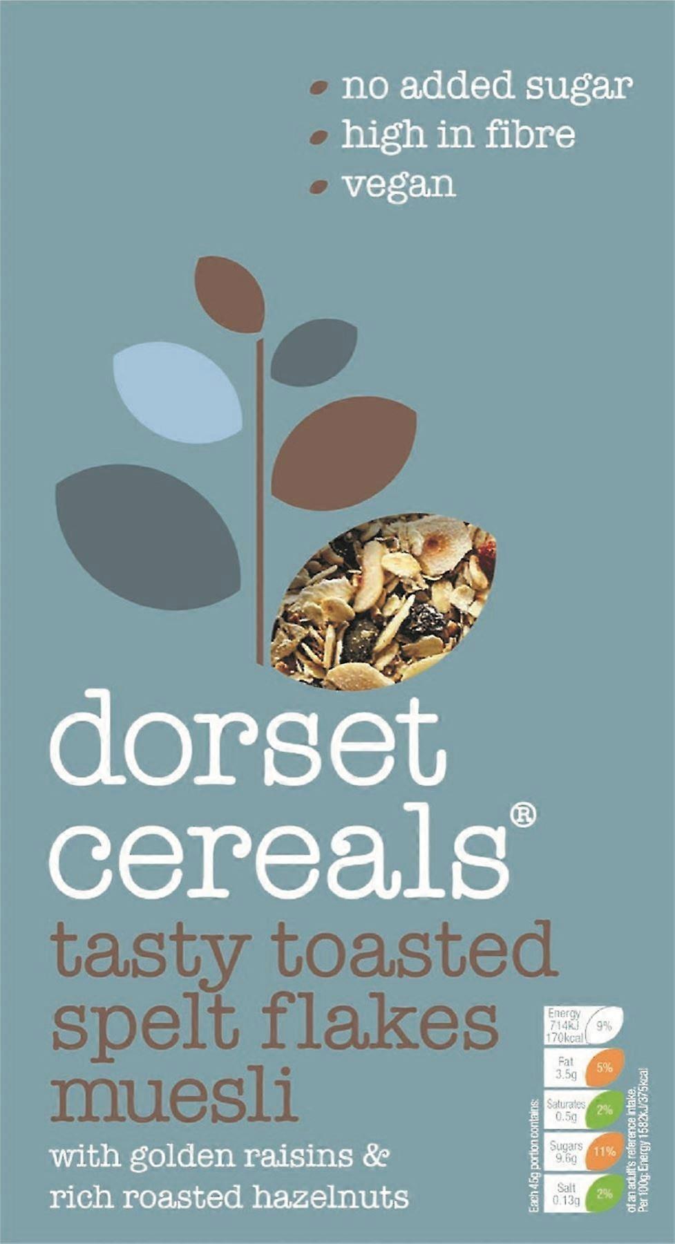 Dorset Cereal Tasty Toasted Spelt Flakes 570g - 3 Pack