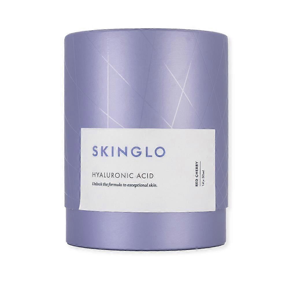 SKINGLO Hyaluronic Acid Red Cherry Flavour 420ml - 4 Pack