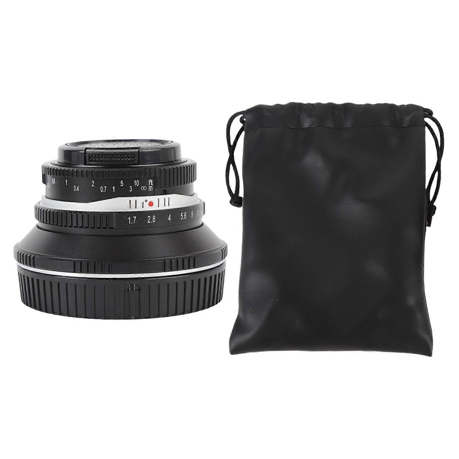 25mm F1.7 Prime Manual Focus Fixed Focal Length APS C Z Mount Camera Lens for Z50 ZFC Z30 Z6I Z7II