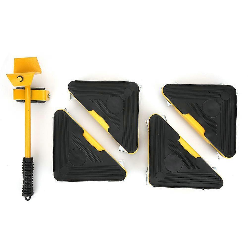 5個の取り外し可能なポータブルヘビーファニチャームーバーツールユニバーサルホイールトランスポートシフター