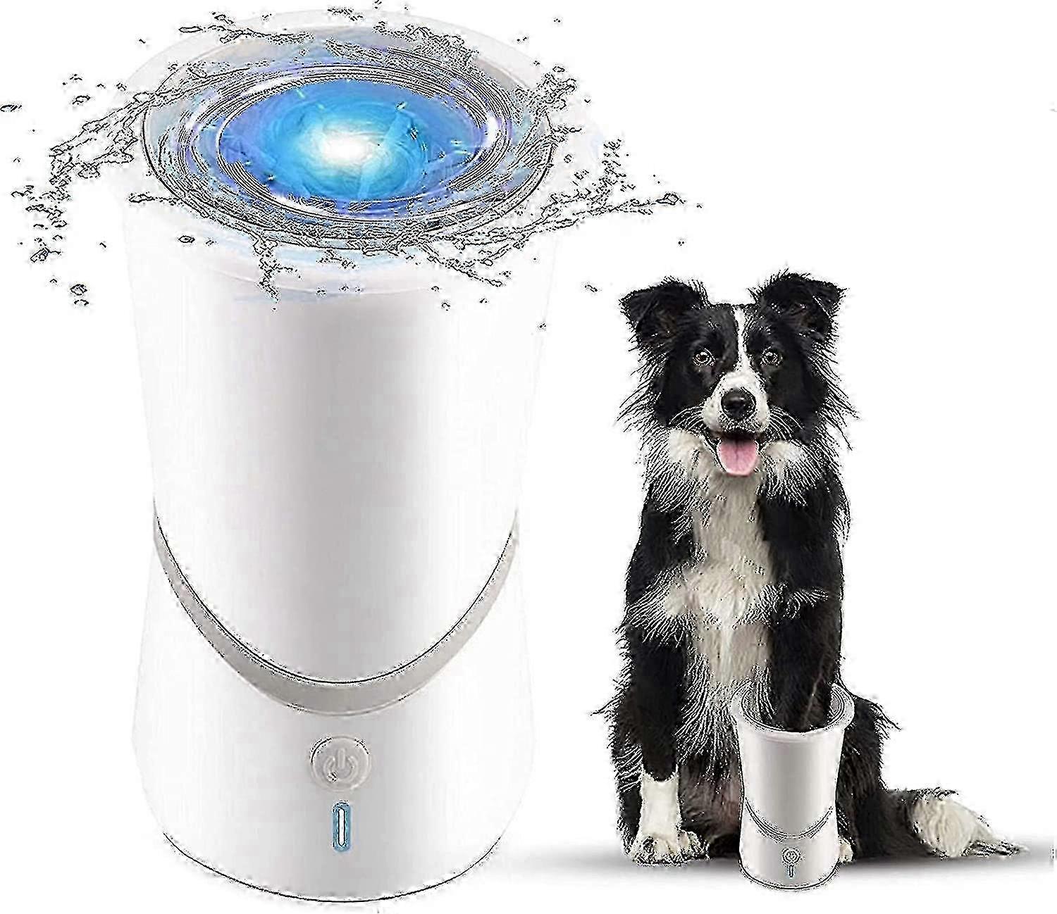 Automatic Dog Paw Cleaner - Electric One-Button Quick Cleaning for Paws