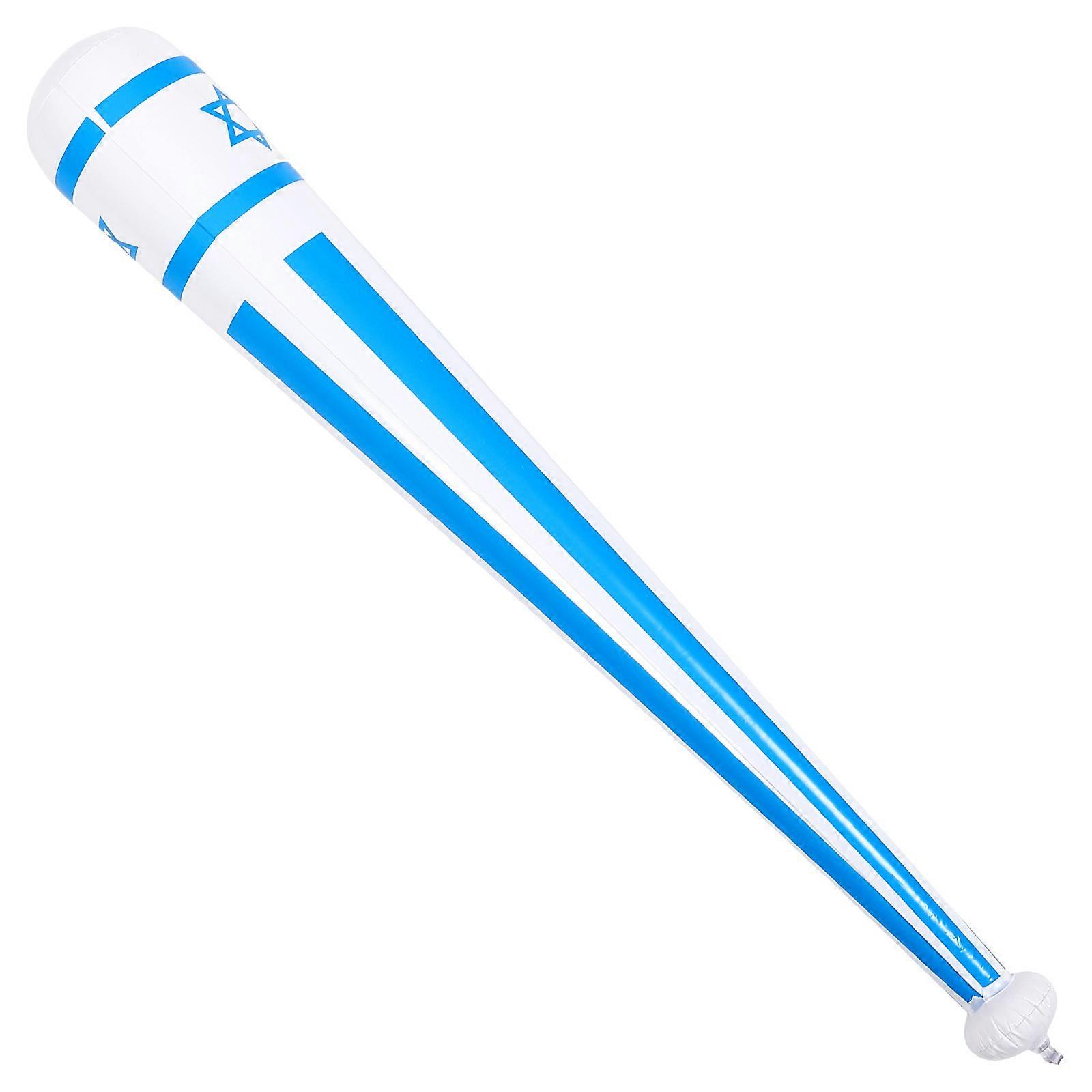Blue Inflatable Cheering Stick for Decoration Sports Party Toy Made of Durable Plastic