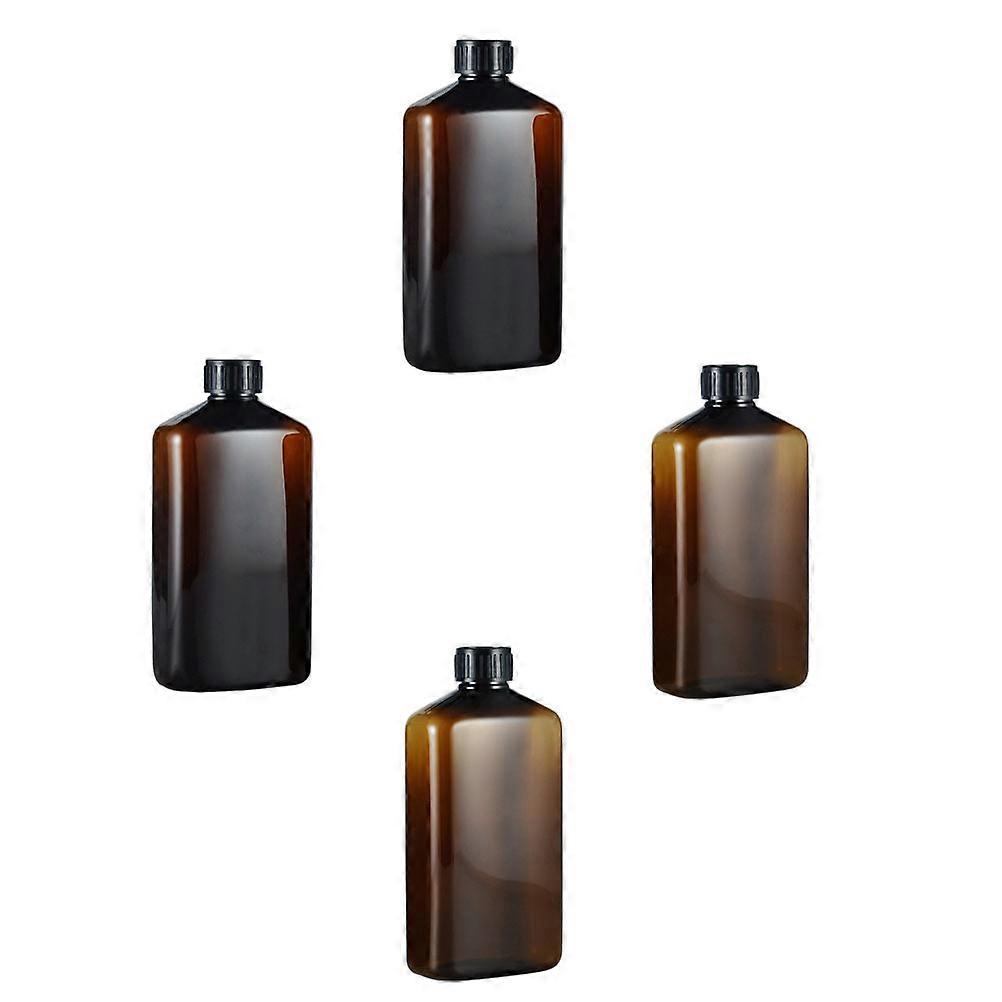 Lotion Dispenser Bottle for Storage 4Pcs Refillable Plastic Sub Bottles