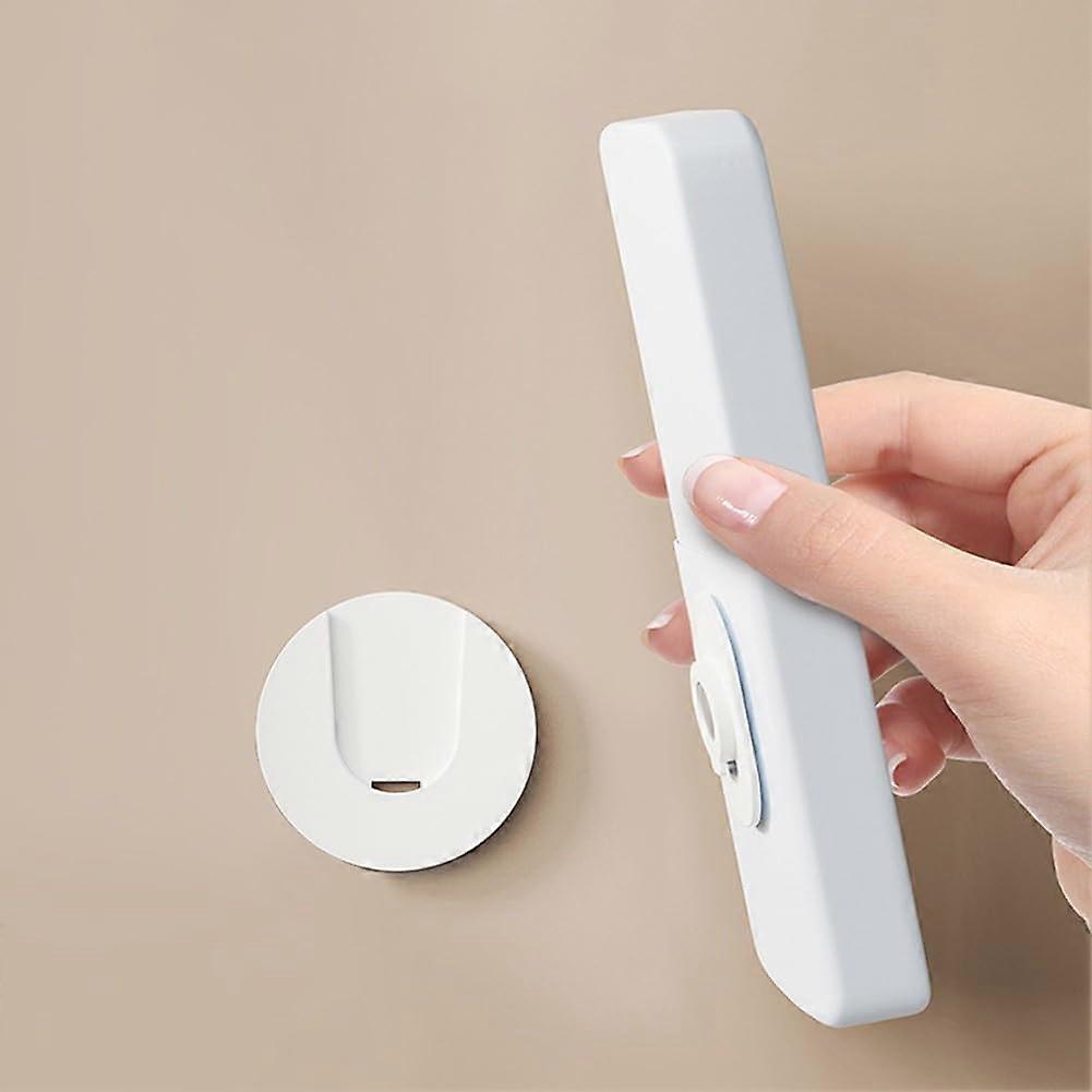 Magnetic Remote Control Storage Hooks 6Pack WallMount Beige For Home Organization