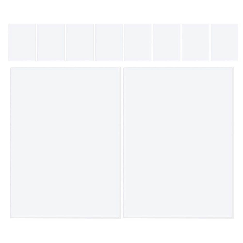 10pcs Clear Diy Acrylic Sheets Picture Frame Acrylic Panel Crafting Projects Acrylic Sheet