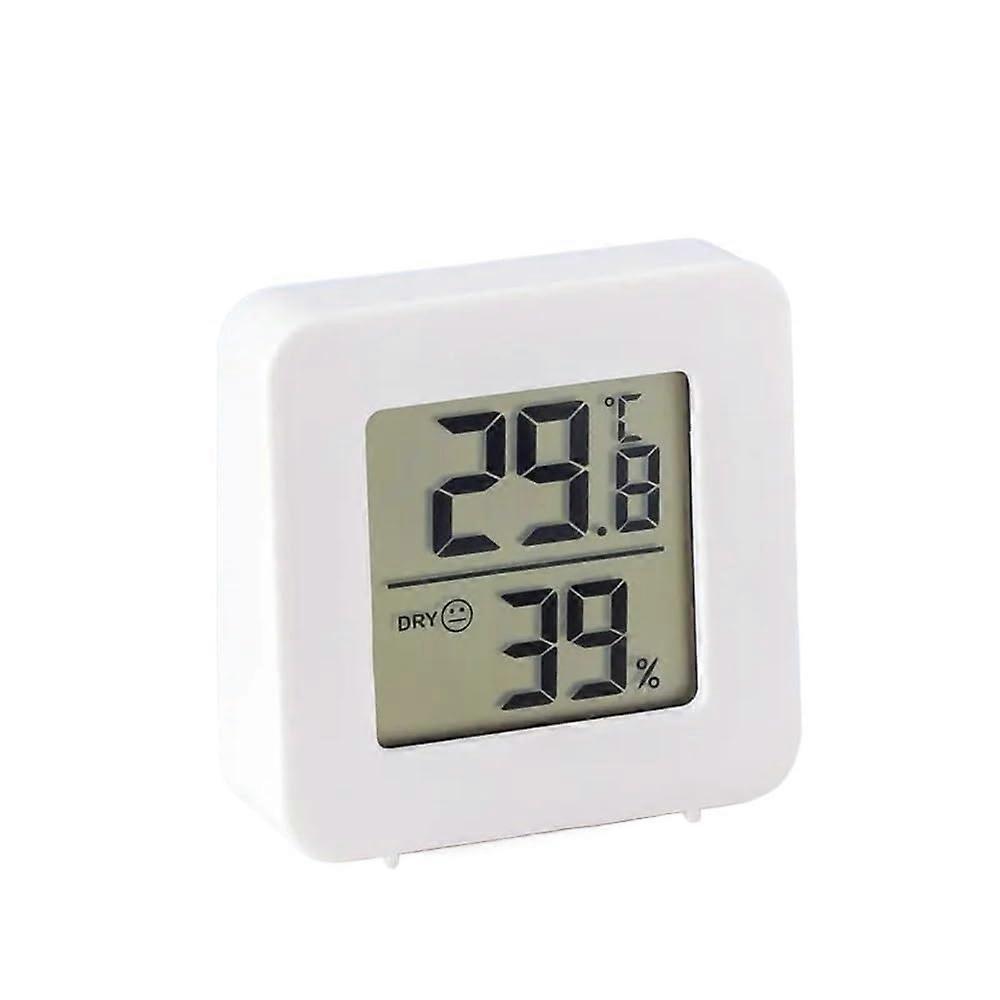 Mini Digital Thermometer Hygrometer Display Temperature Humidity Meter, Wall Mounted Indoor Gauge, 1/3/5/10 Pack