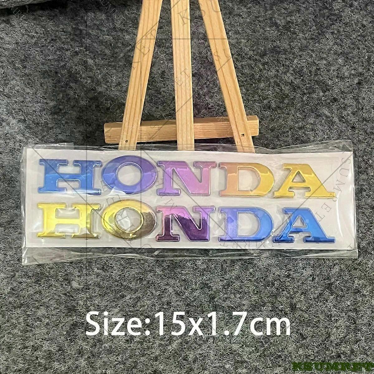 Για αυτοκόλλητο 3D Honda Αυτοκόλλητο Λογότυπο Έμβλημα
