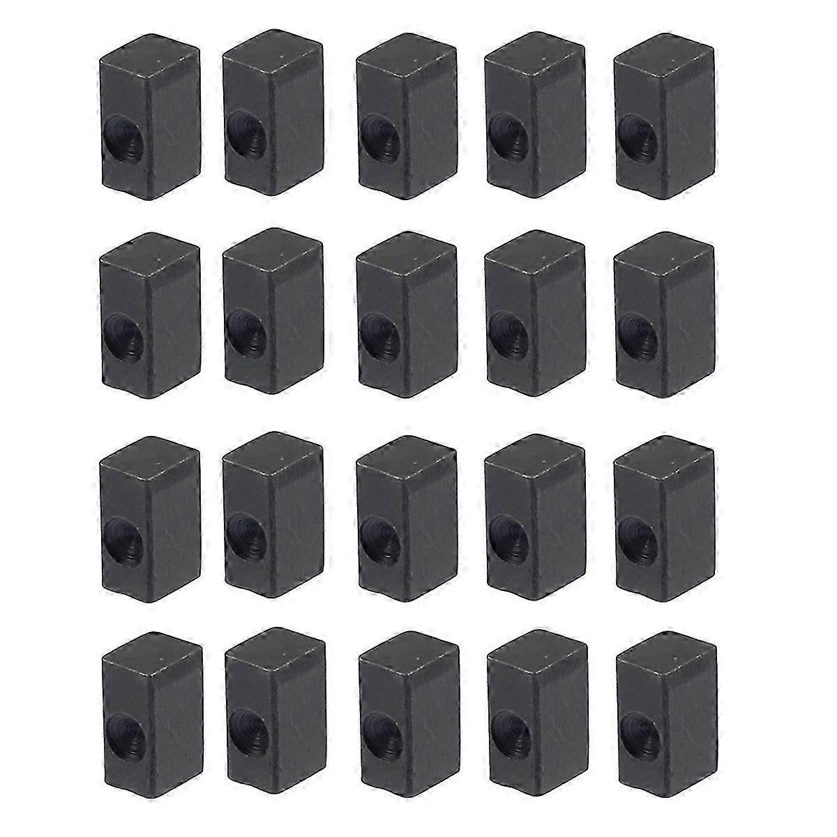 20PCS Tremolo Bridge Fine Tuning Screws String Insert Blocks Locking Nut String Lock Screws for