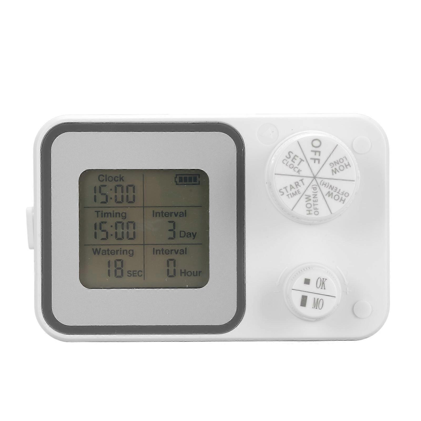 Automatic Plant Waterer LCD Timer Irrigation Kit 2000mAh Battery