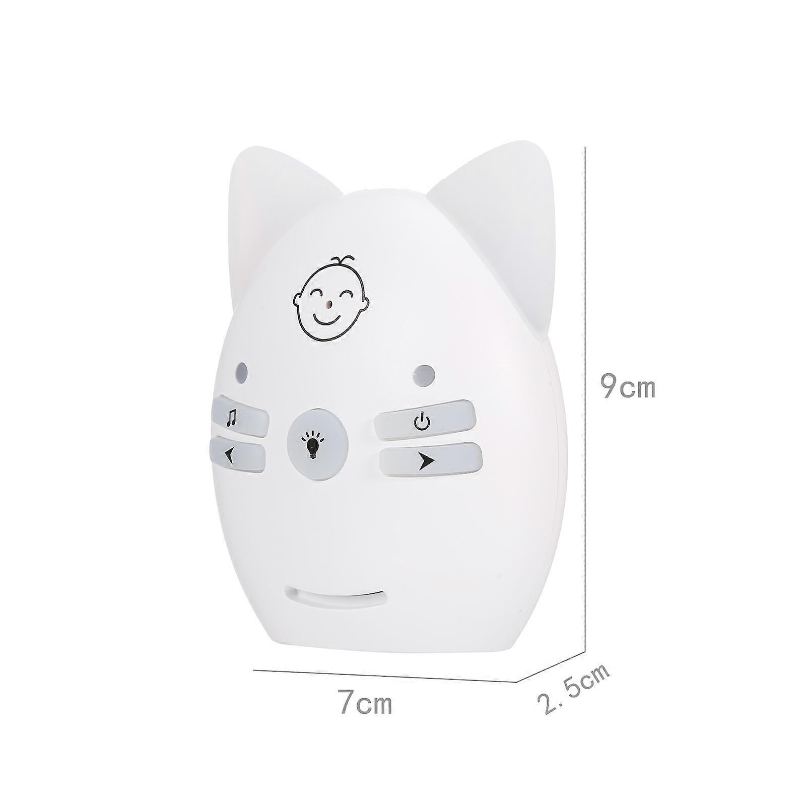 Wireless o  Monitor Two-way Talk Back Long Range Transmission VOX Mode Night Light Music Play Volume Adjustment Dual Power Supply