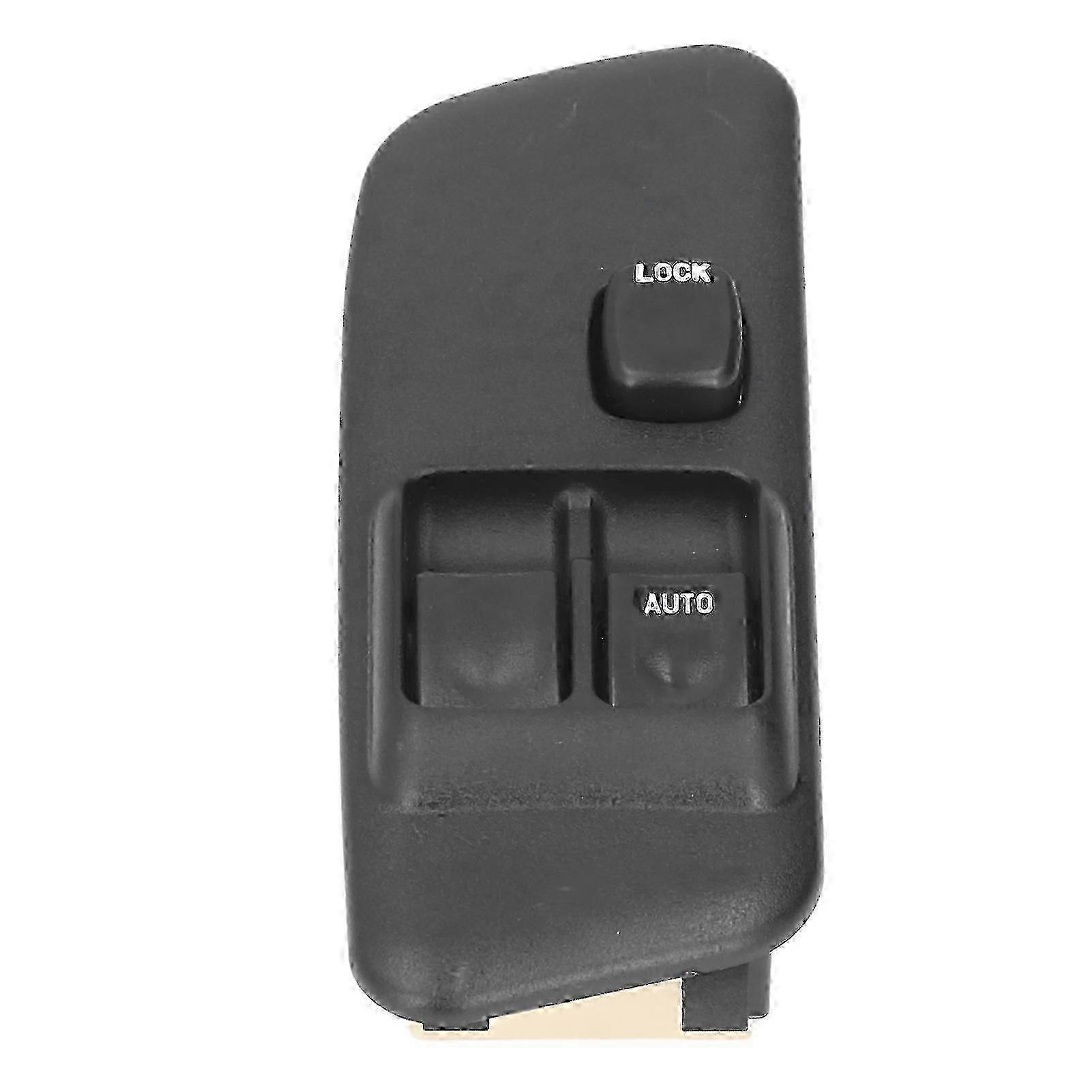 Car Window Lift Control Switch 12V Power Window Button Compatible with Most Vehicles Black