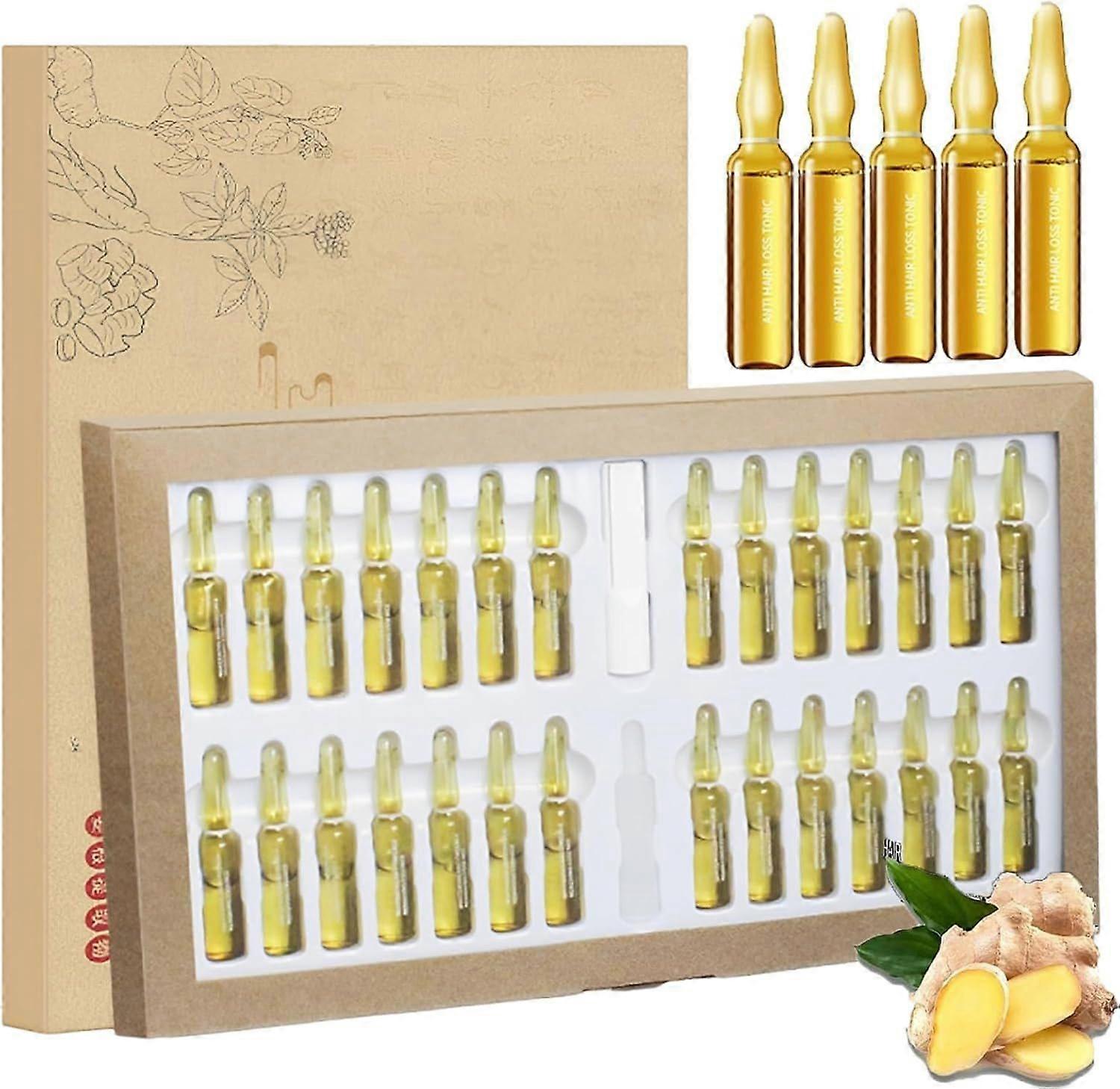 Volledige haarcyclus met Nordicbiolabs stamcellen, haarampulserum, stamcelserum en Nordicbiolabs multipeptiden, Deep Repair-ampullen (28 stuks