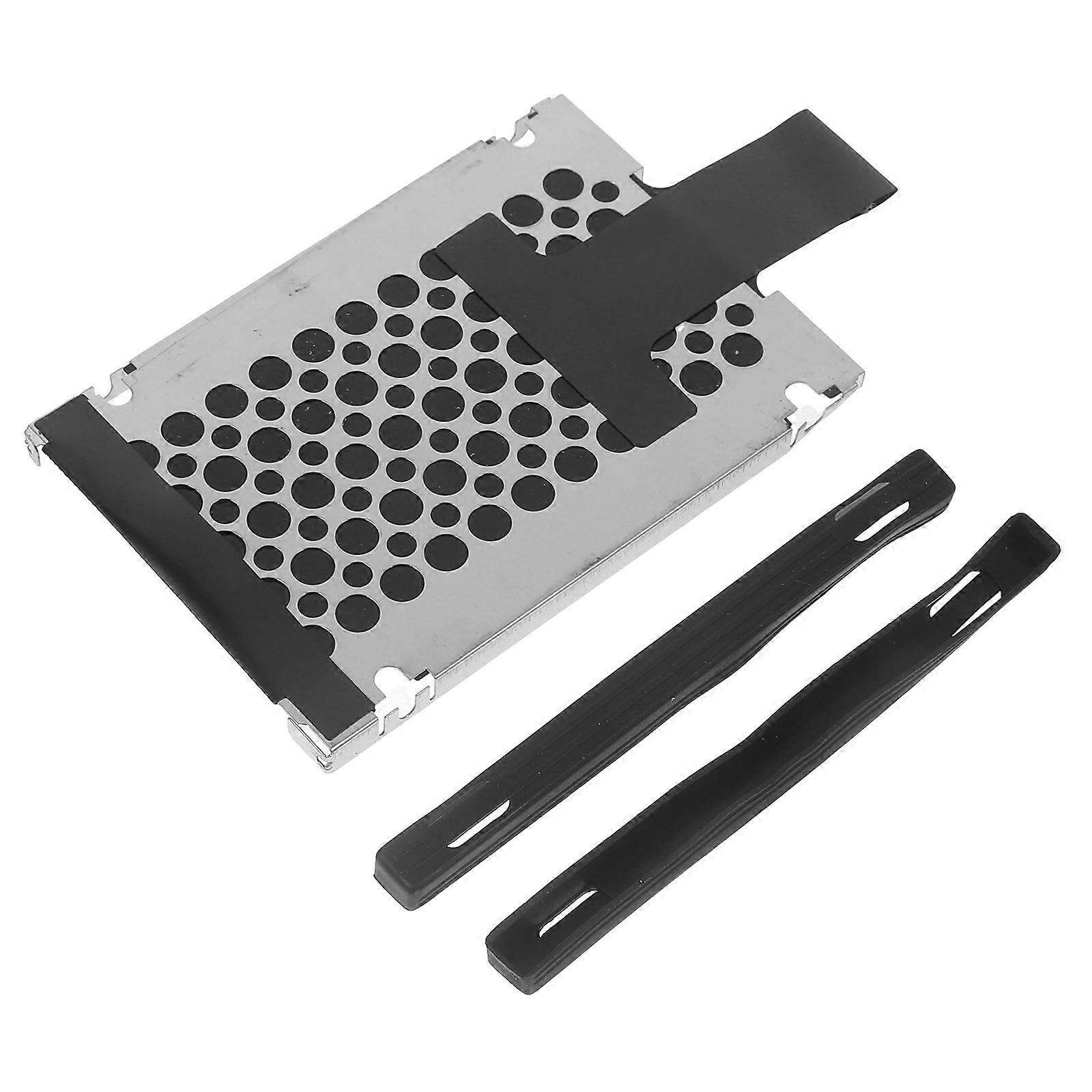 Internal Hard Disk Mounting Bracket Hard Drive Adapter Design Rubber 5.1×2.8×0.3in 1Set