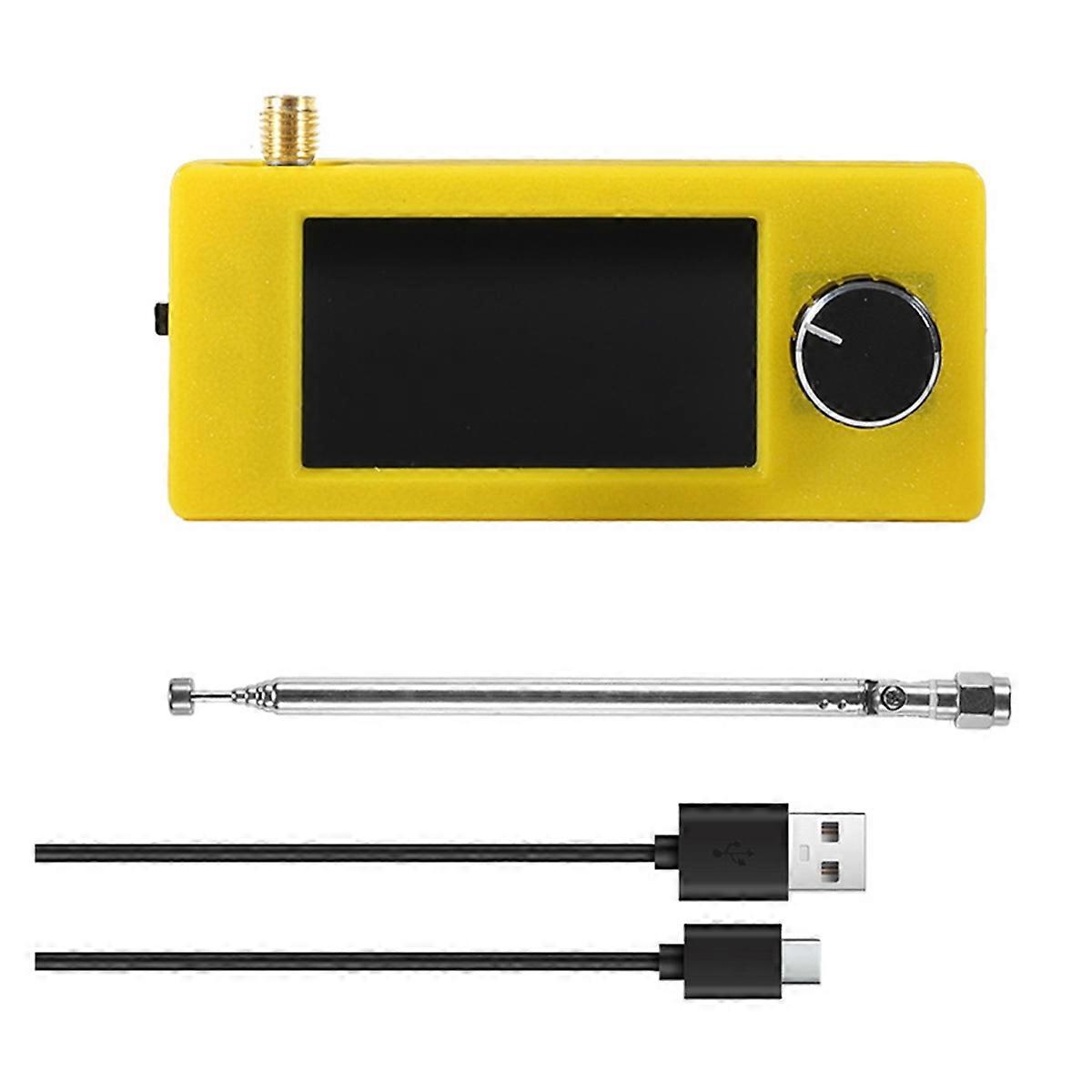 SI4732 Mini Radio Receiver 0.5-108Mhz Portable Pocket Radio with LSB USB AM FM Bands and Mini Telescopic Antenna D
