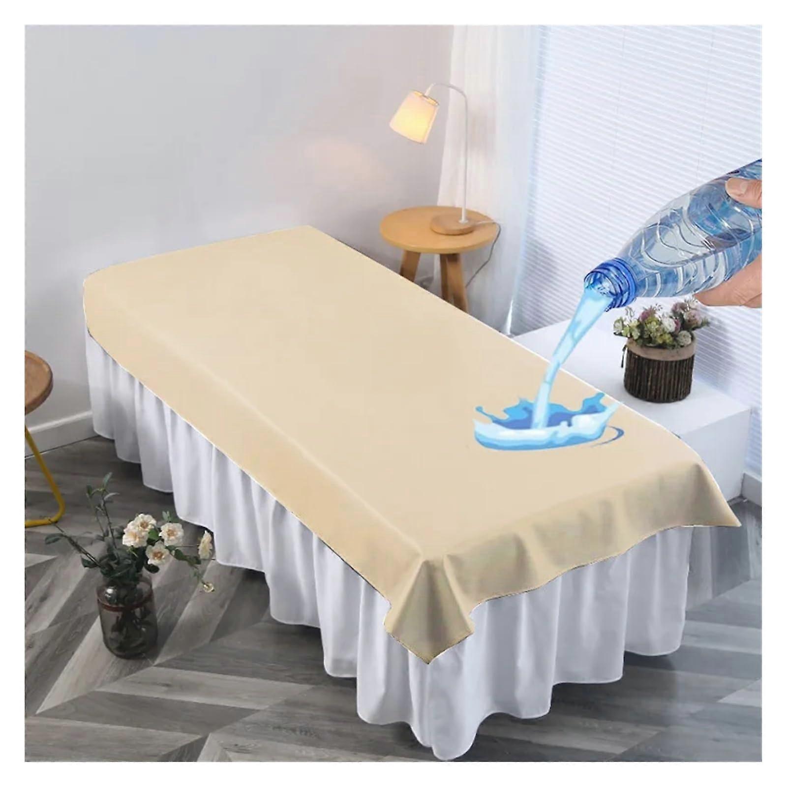 Massage Table Cover Waterproof OilProof TPU With Face Hole 80x190cm Spa Bed Sheet Set 3 Pack