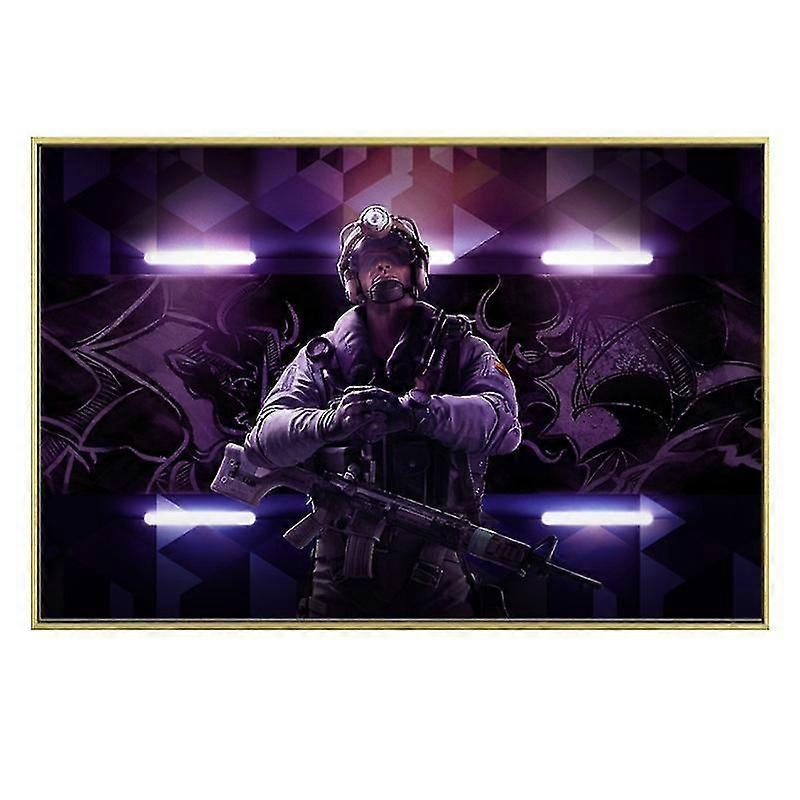 Canvas Painting Rainbow Six Siege Game Posters And Prints Wall Art No Frame