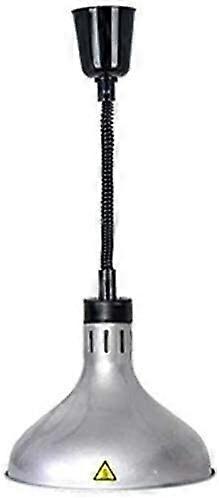 Food Warmer Lamp Commercial Heat Lamp with Adjustable Height Bronze Chandelier for Buffet and Dishes Heat Preservation