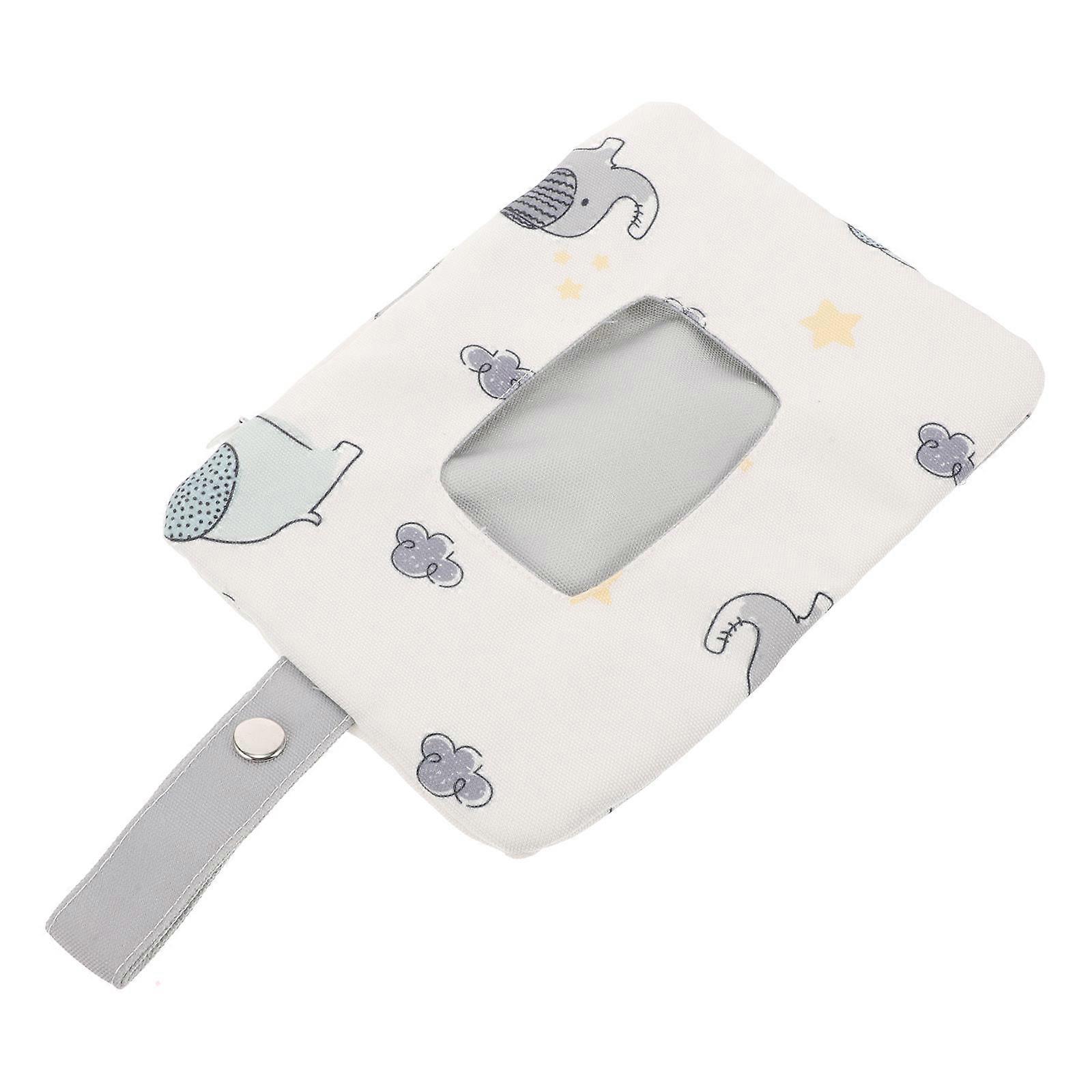 Wet Wipe Holder Baby Wipe Holder Reusable Wipes Pouch Convenient Use