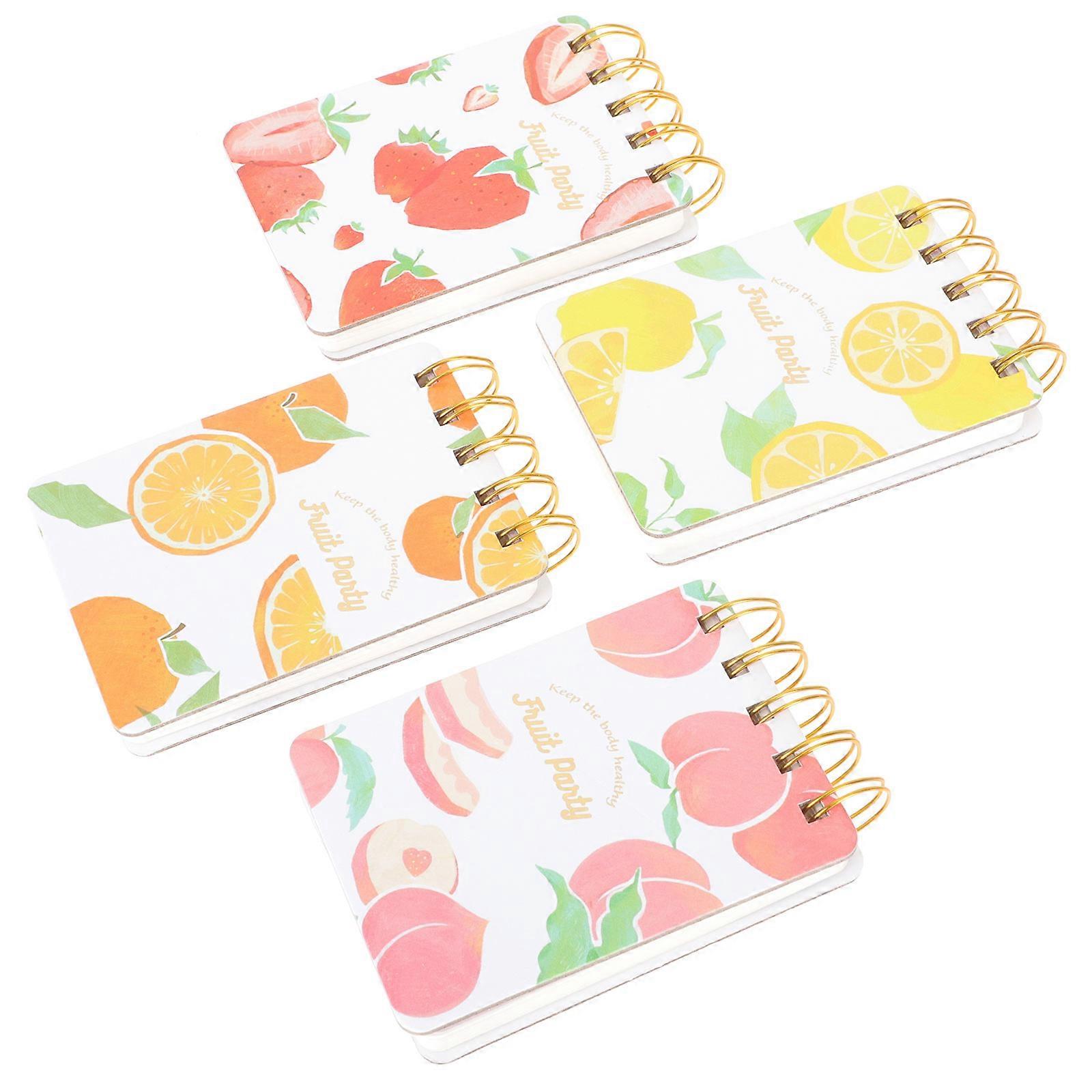 Portable Note Pad 8 Pcs Assorted Color Student Supplies Suitable For Classroom Office Note Taking Memo Writing