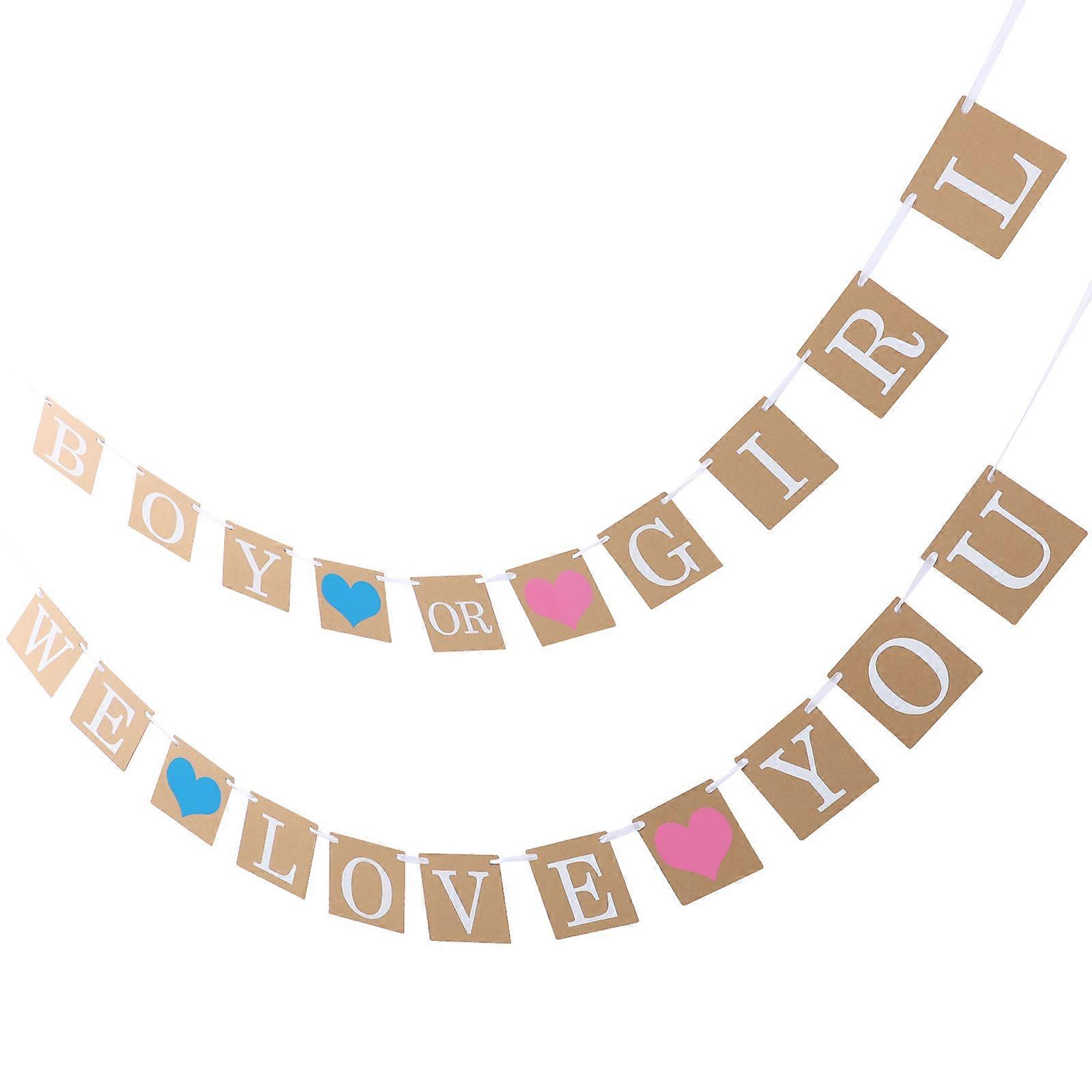 Happy Birthday Bunting 1 Set Square Party Decoration For Baby Birthday Celebration Assorted Color Retro Style