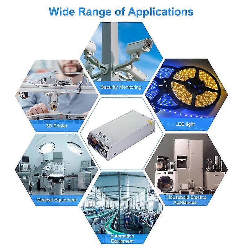 Switching Power Supply DC 48V 40A 2000W Power Adapter Voltage Transformer AC 185V-240V to DC 48V 40Amp Switching Converter LED Driver for LED Strip L