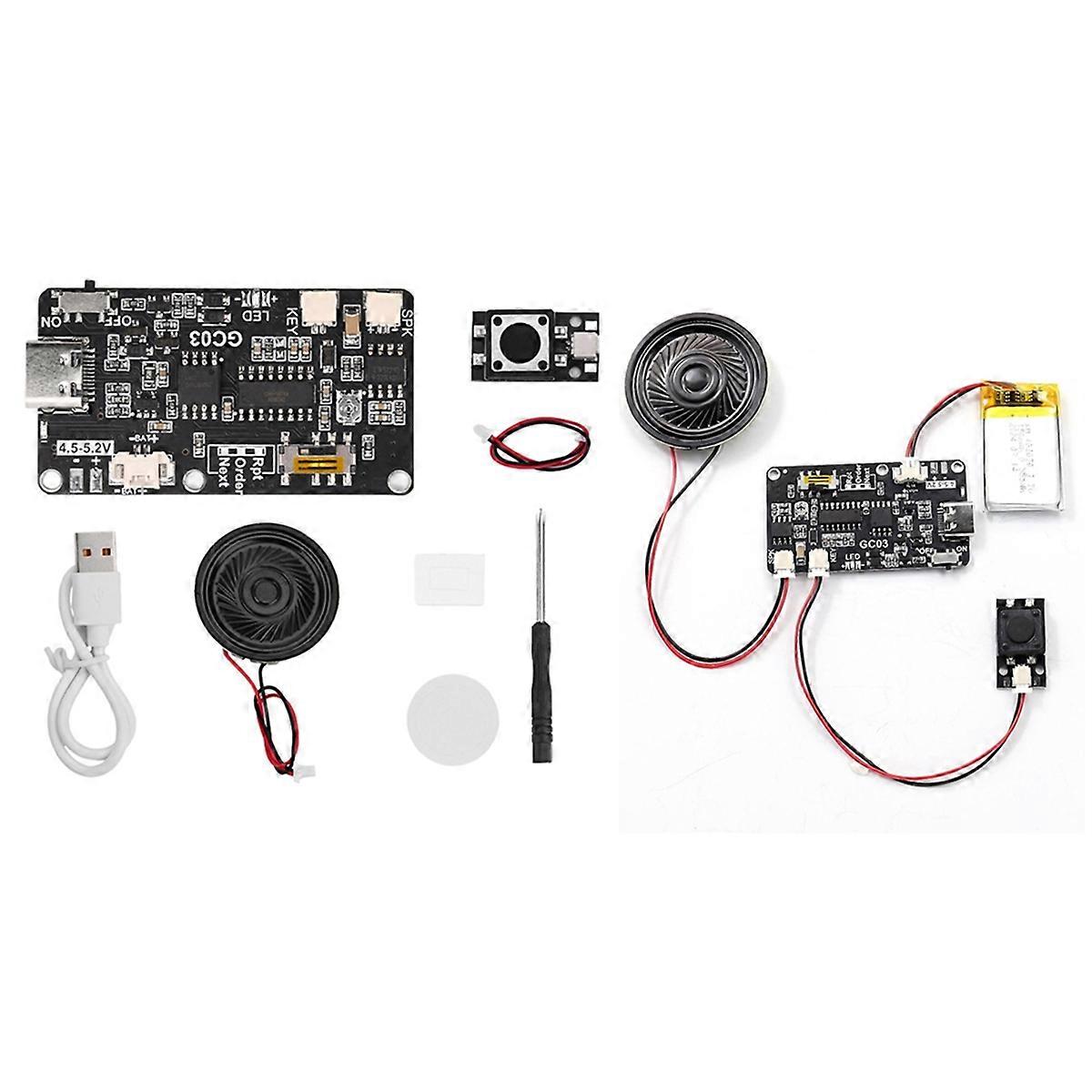 Recordable Sound Module with MP3 Download TYPE-C With Battery