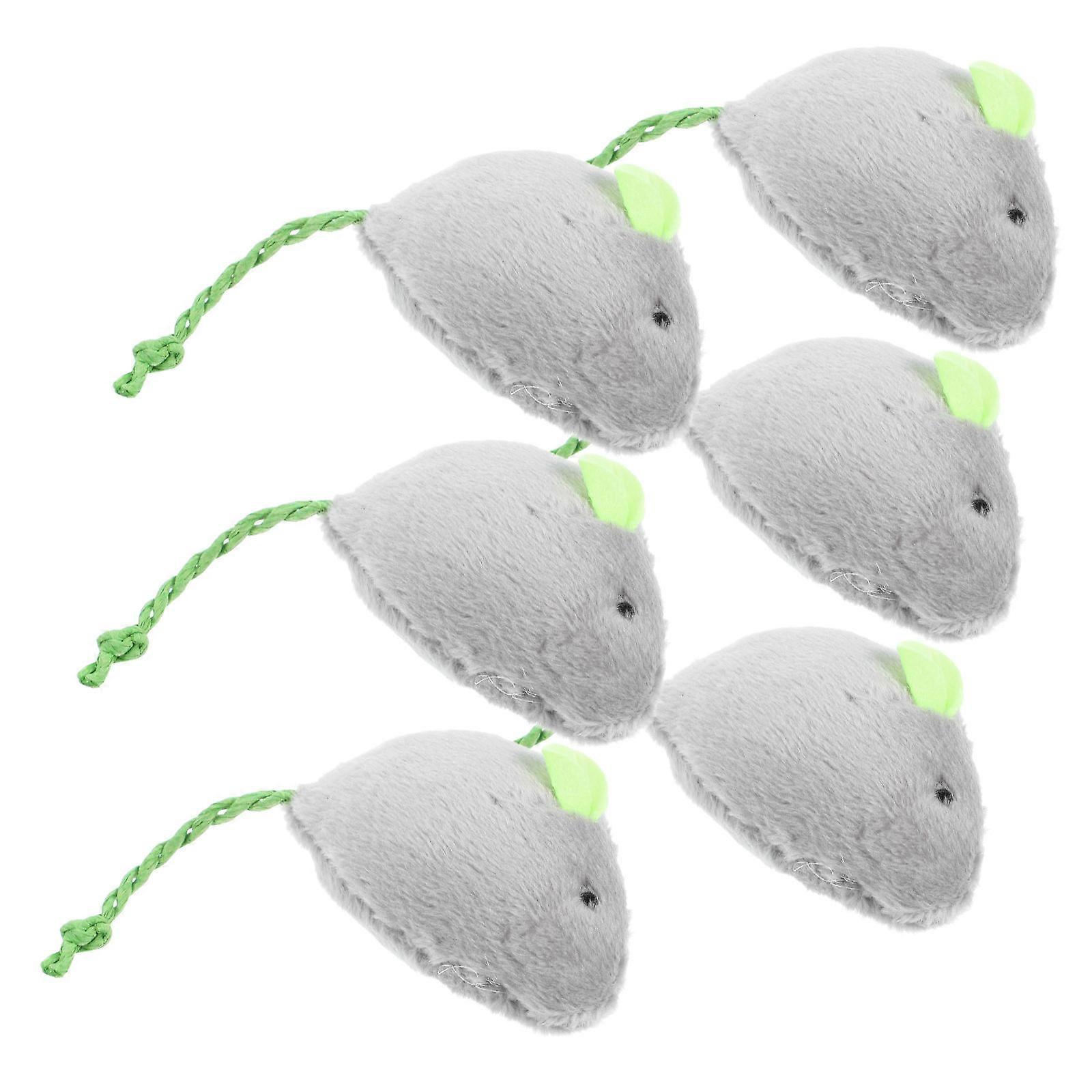 Plush Mouse Toys for Cats with 18Pcs Chew Toys for Boredom Relief